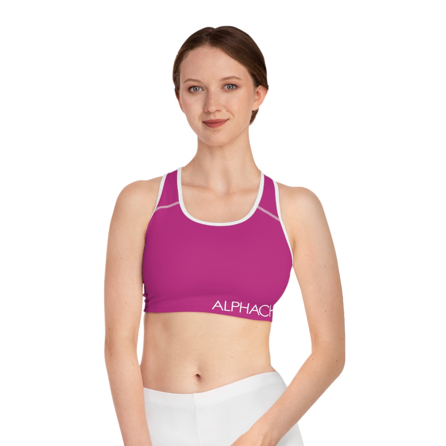 AlphaChic Sports Bra - Pink