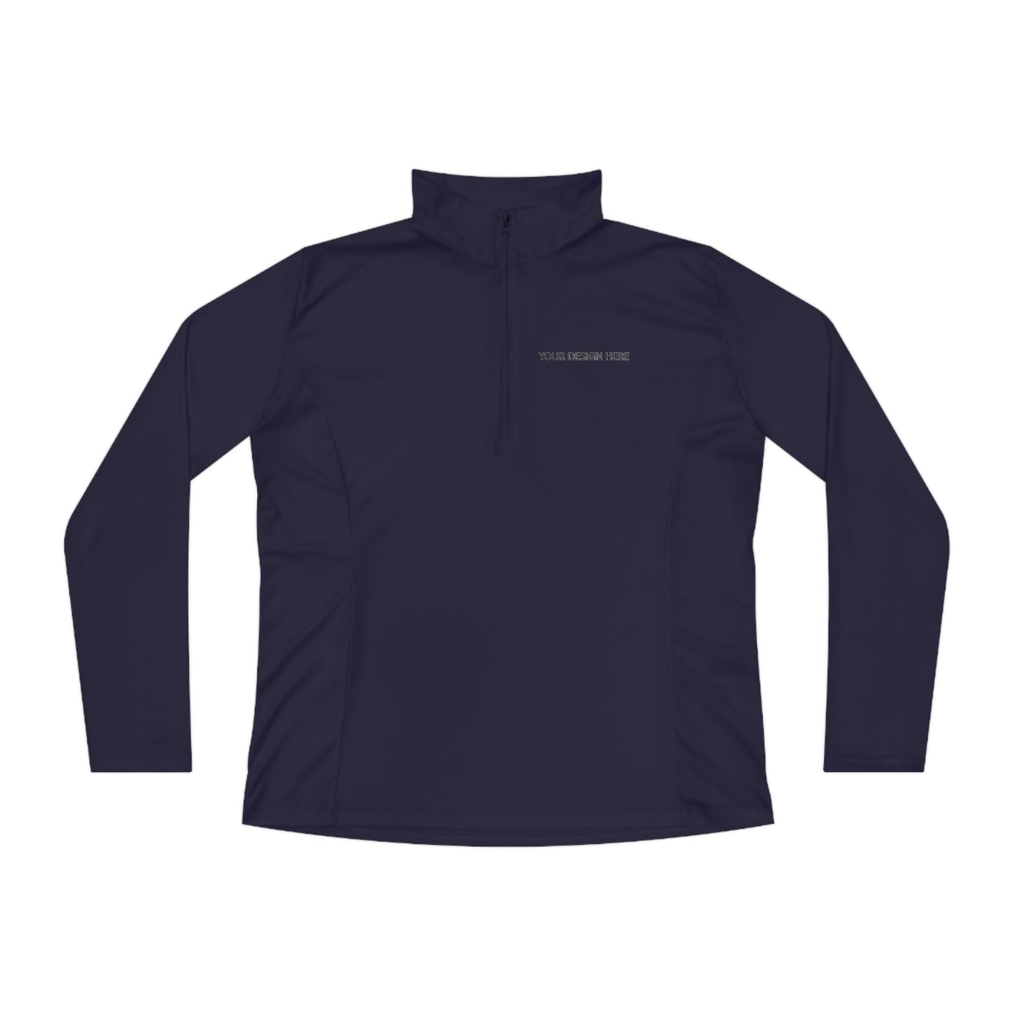 SAMPLE Ladies Quarter-Zip Pullover