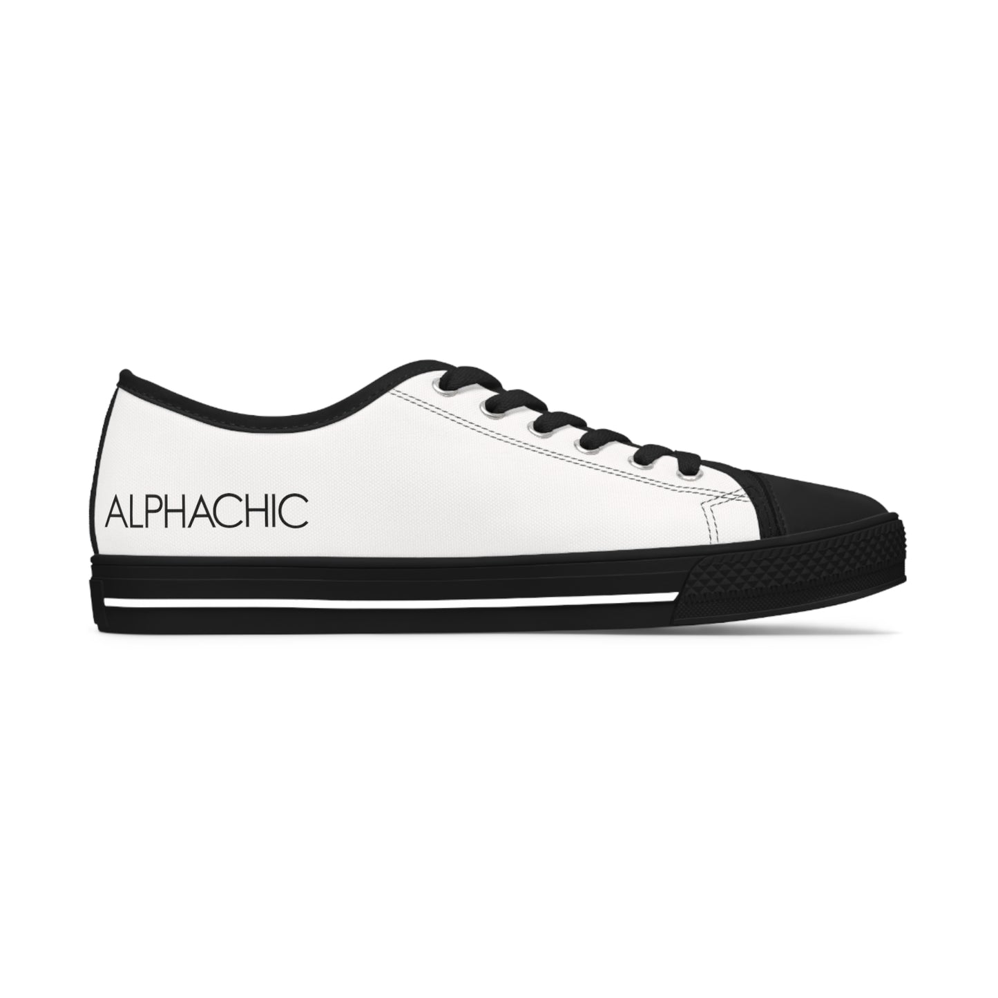 AlphaChic Flat Bottom Sneakers (Low Top)