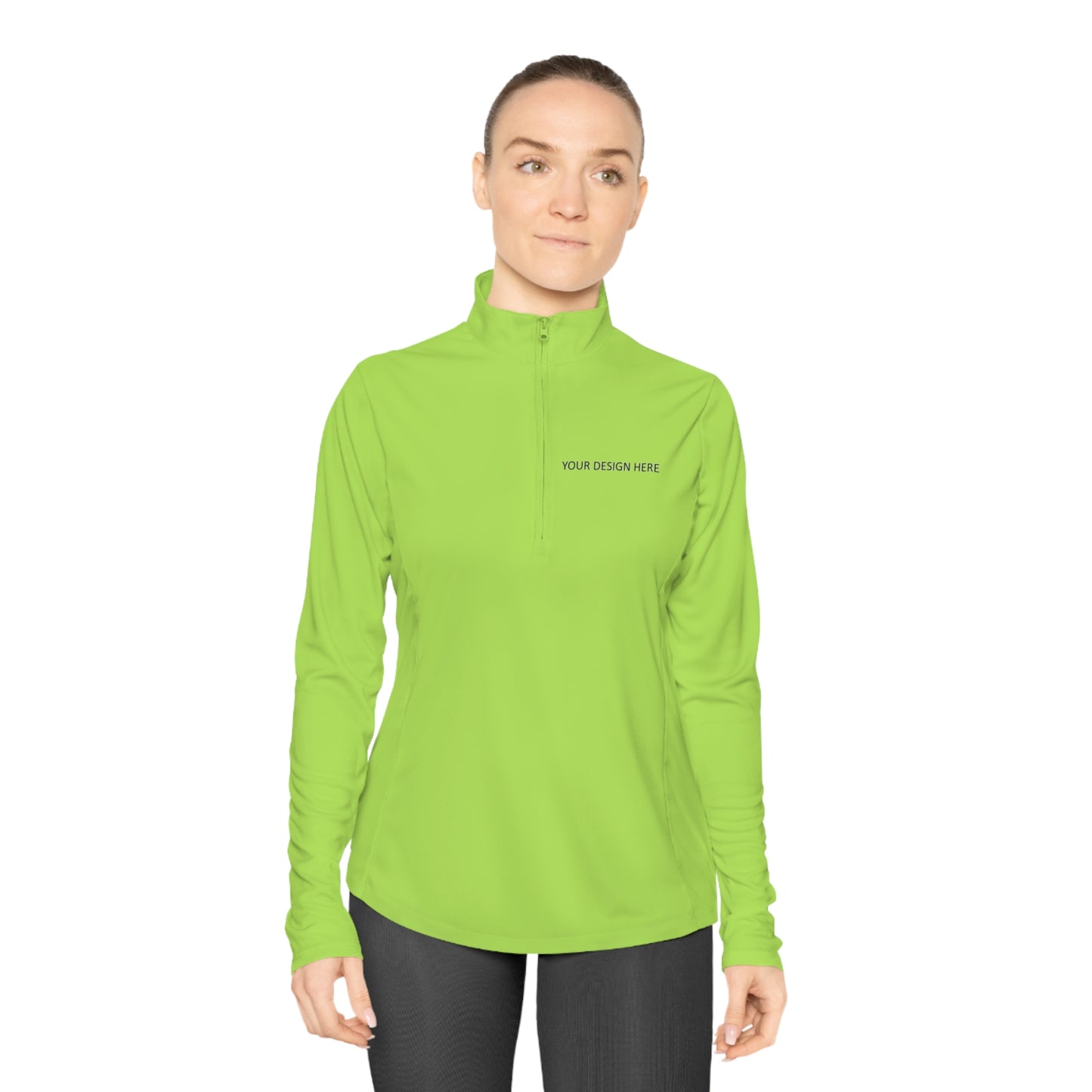 SAMPLE Ladies Quarter-Zip Pullover