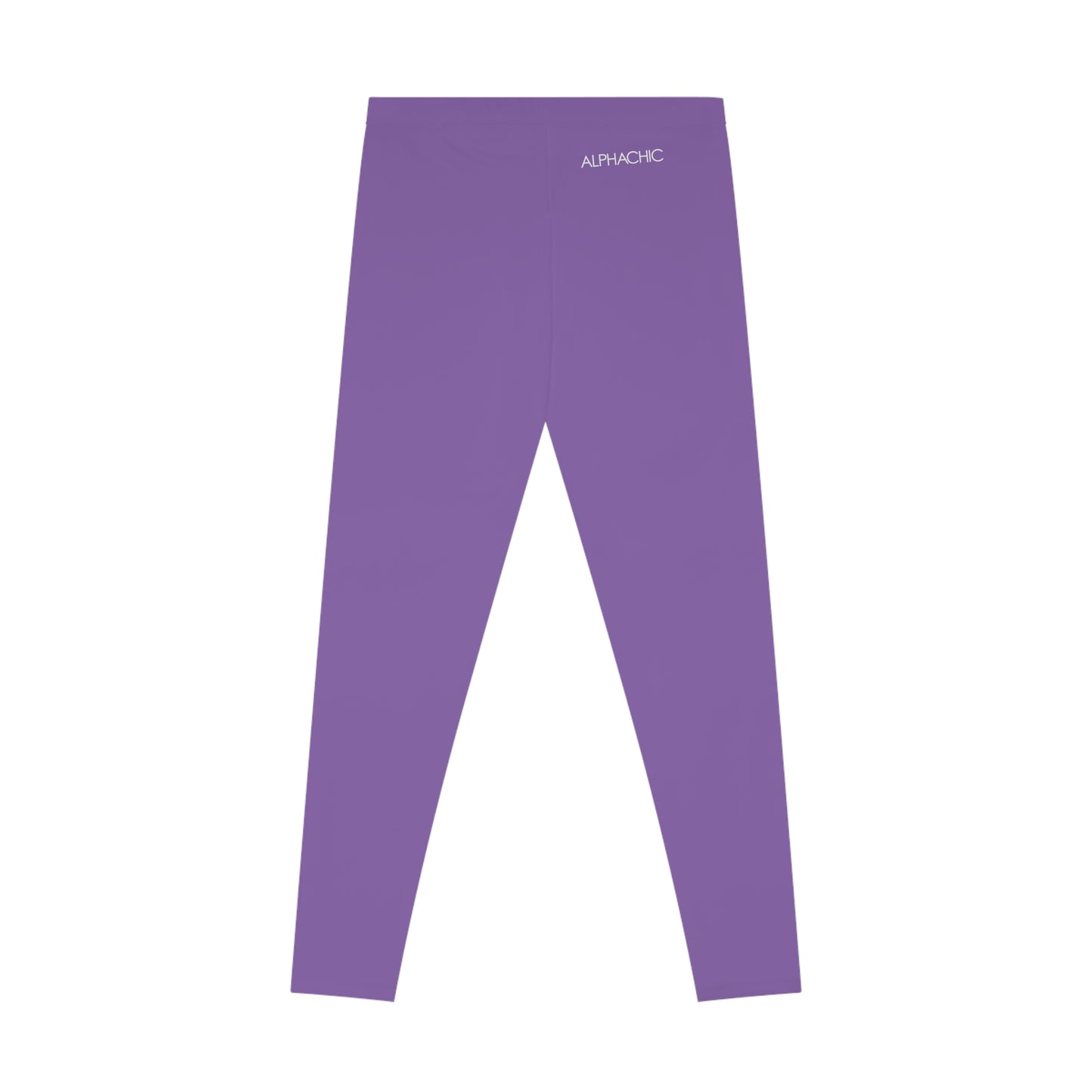 AlphaChic Leggings - Light Purple (Back Logo)