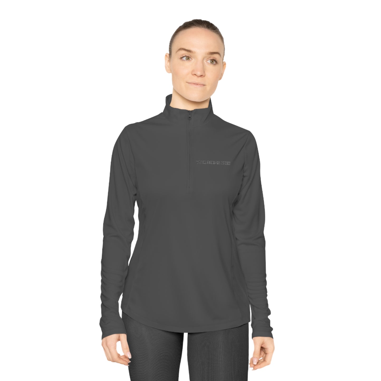 SAMPLE Ladies Quarter-Zip Pullover