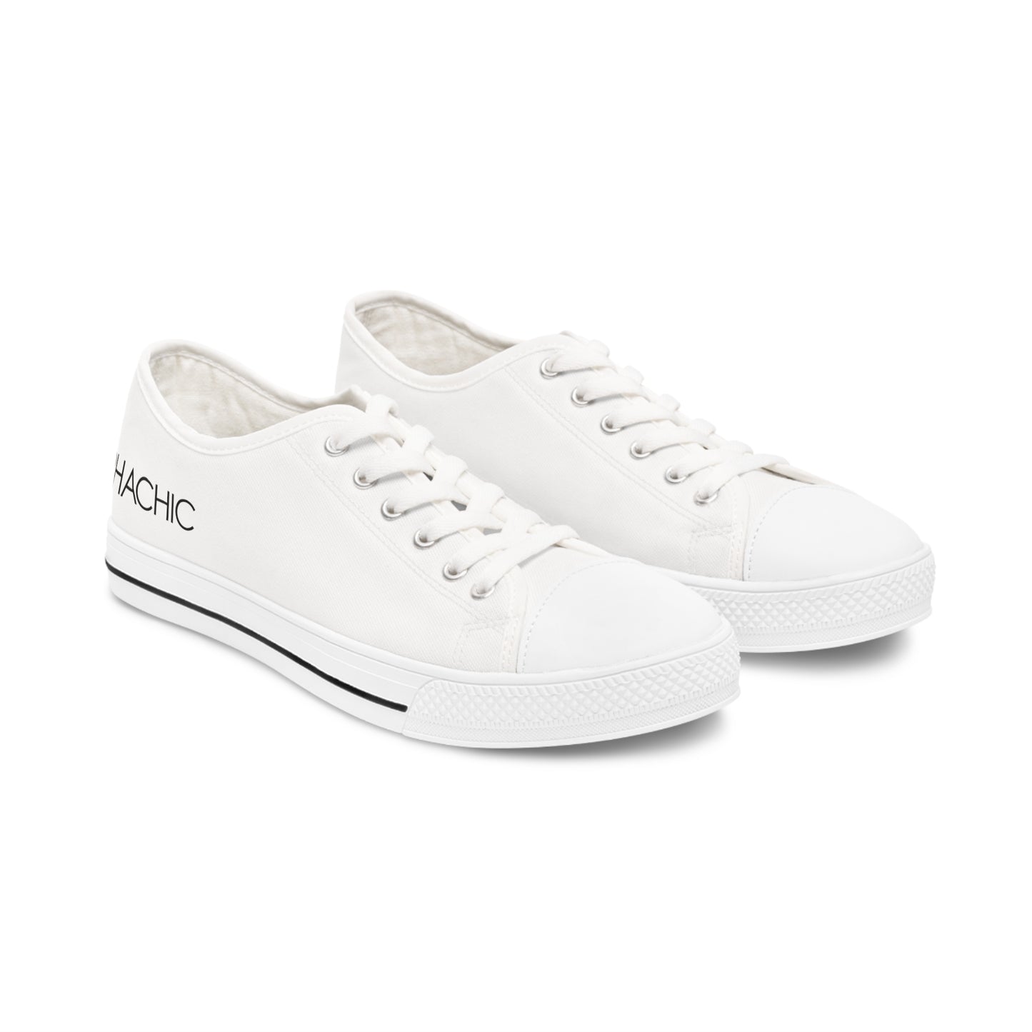AlphaChic Flat Bottom Sneakers (Low Top)