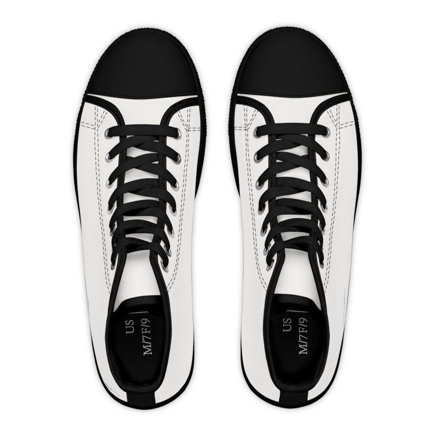 AlphaChic Flat Bottom Sneakers (High Top)