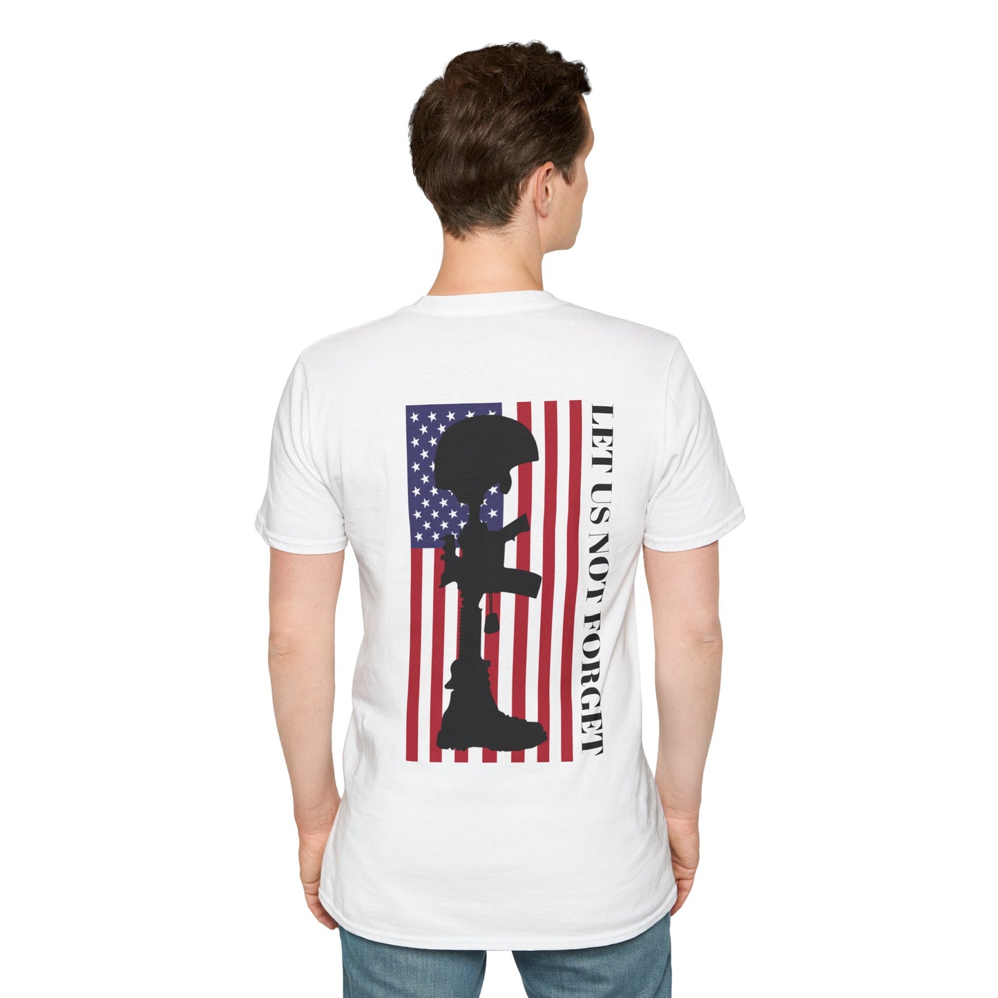 EDC Logo T-Shirt - FALLEN NOT FORGOTTEN