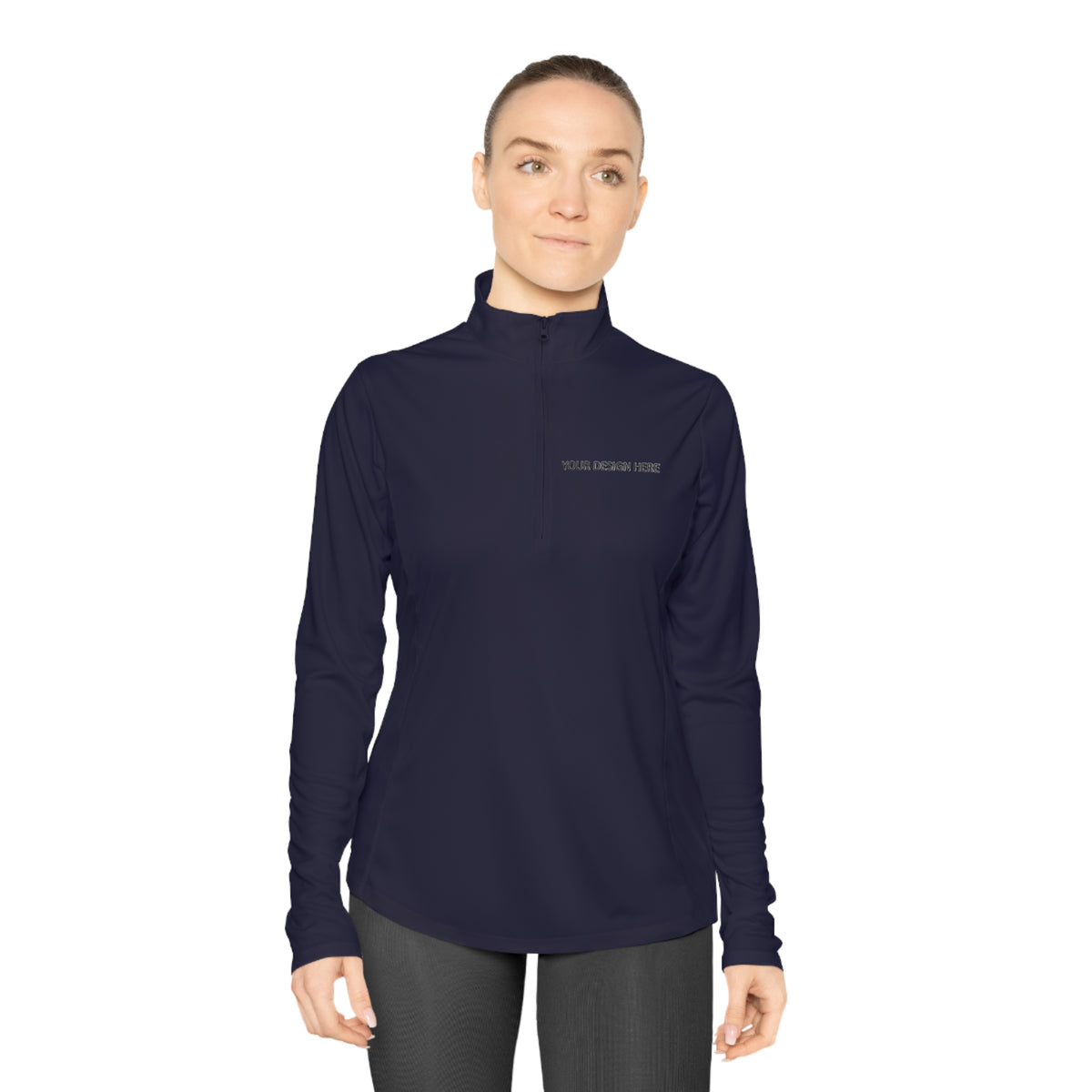SAMPLE Ladies Quarter-Zip Pullover