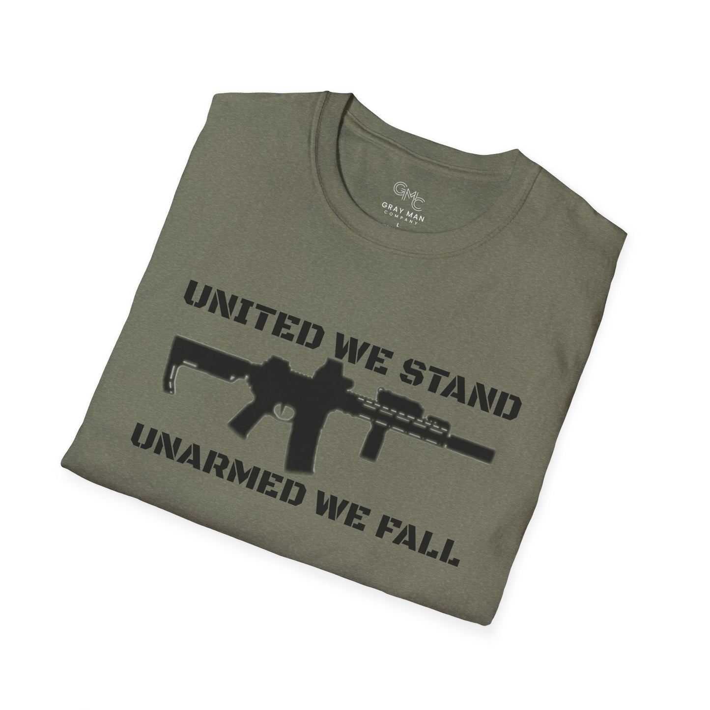 EDC Logo T-Shirt - UNITED WE STAND, UNARMED WE FALL