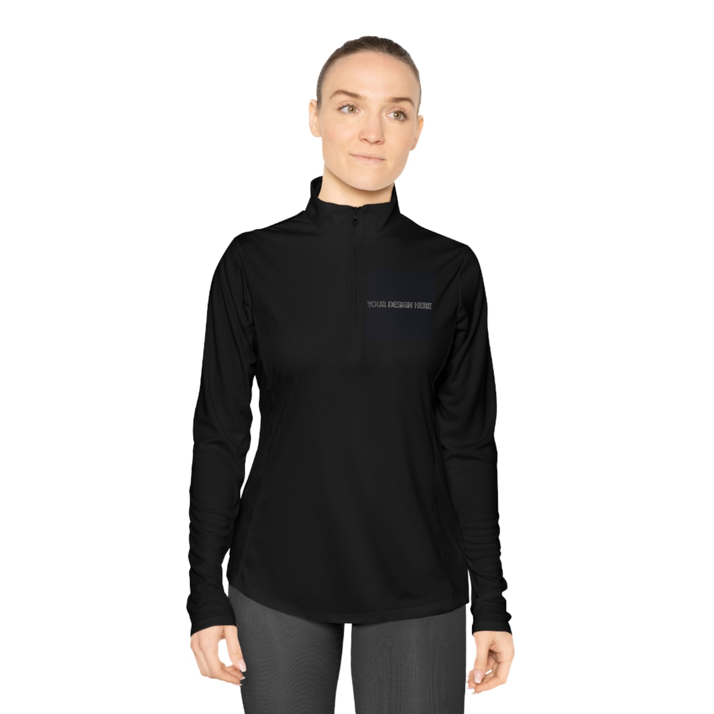 SAMPLE Ladies Quarter-Zip Pullover