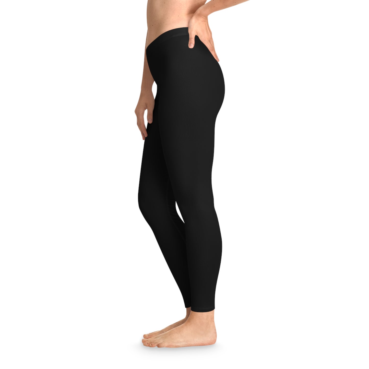 AlphaChic Leggings - Black (Back Logo)