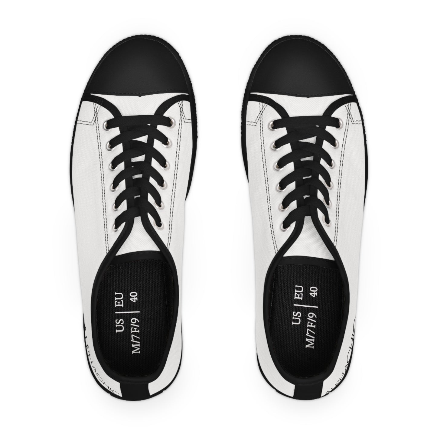 AlphaChic Flat Bottom Sneakers (Low Top)