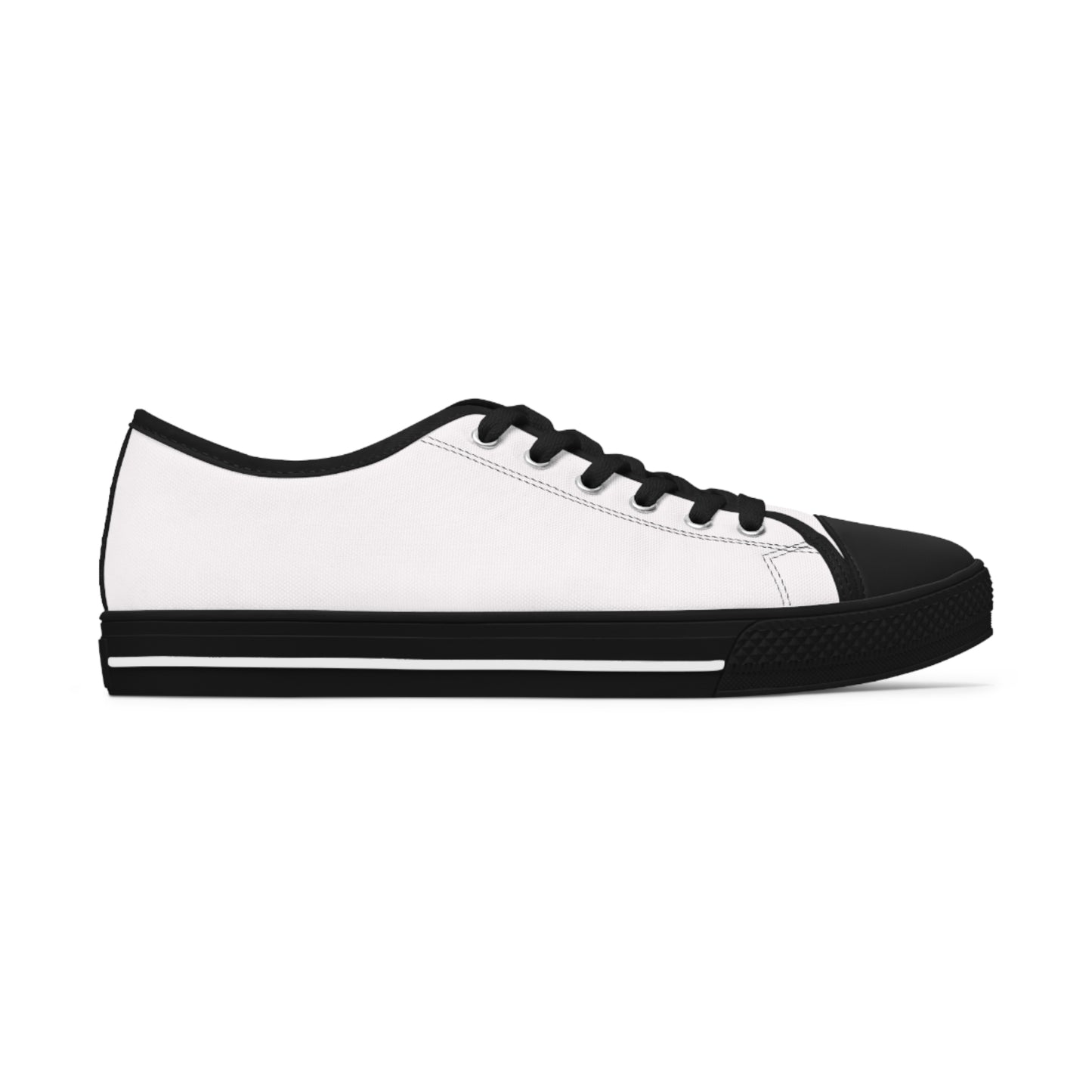 AlphaChic Flat Bottom Sneakers (Low Top)