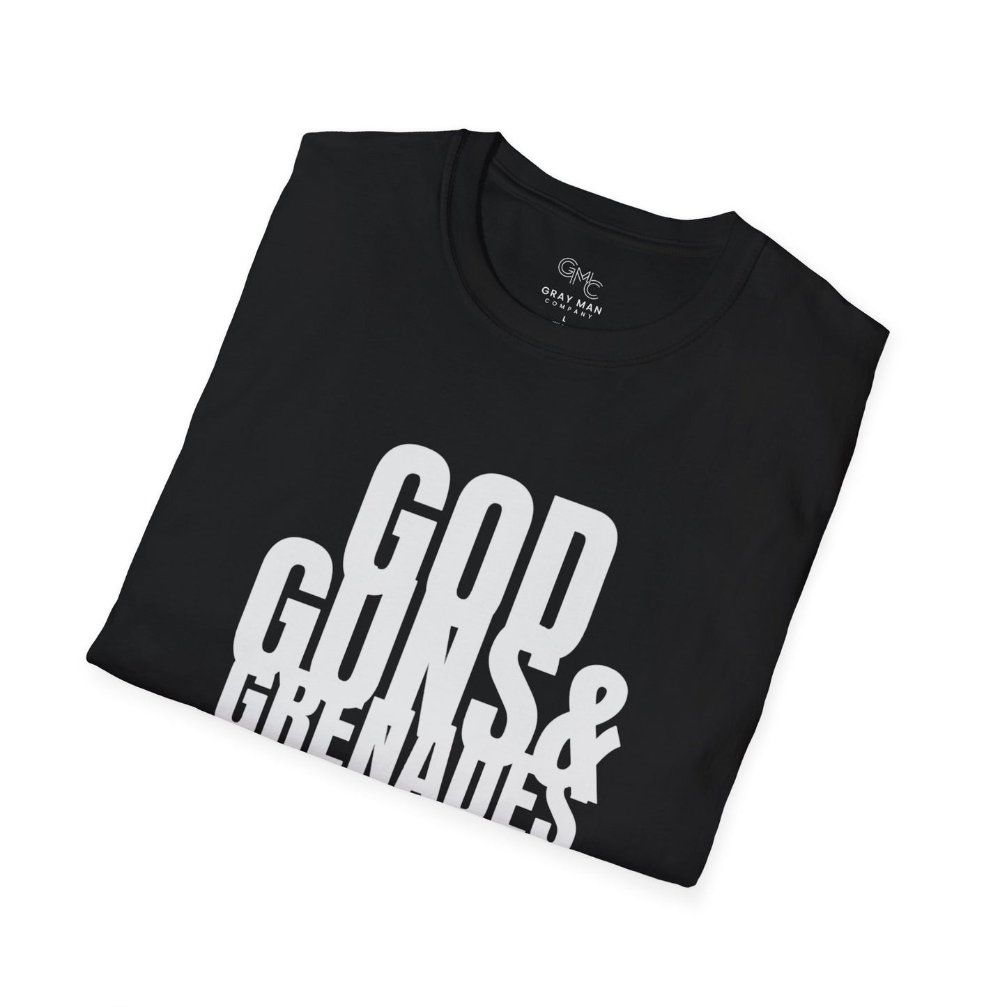 EDC Graphic T-Shirt - GOD GUNS & GRENADES