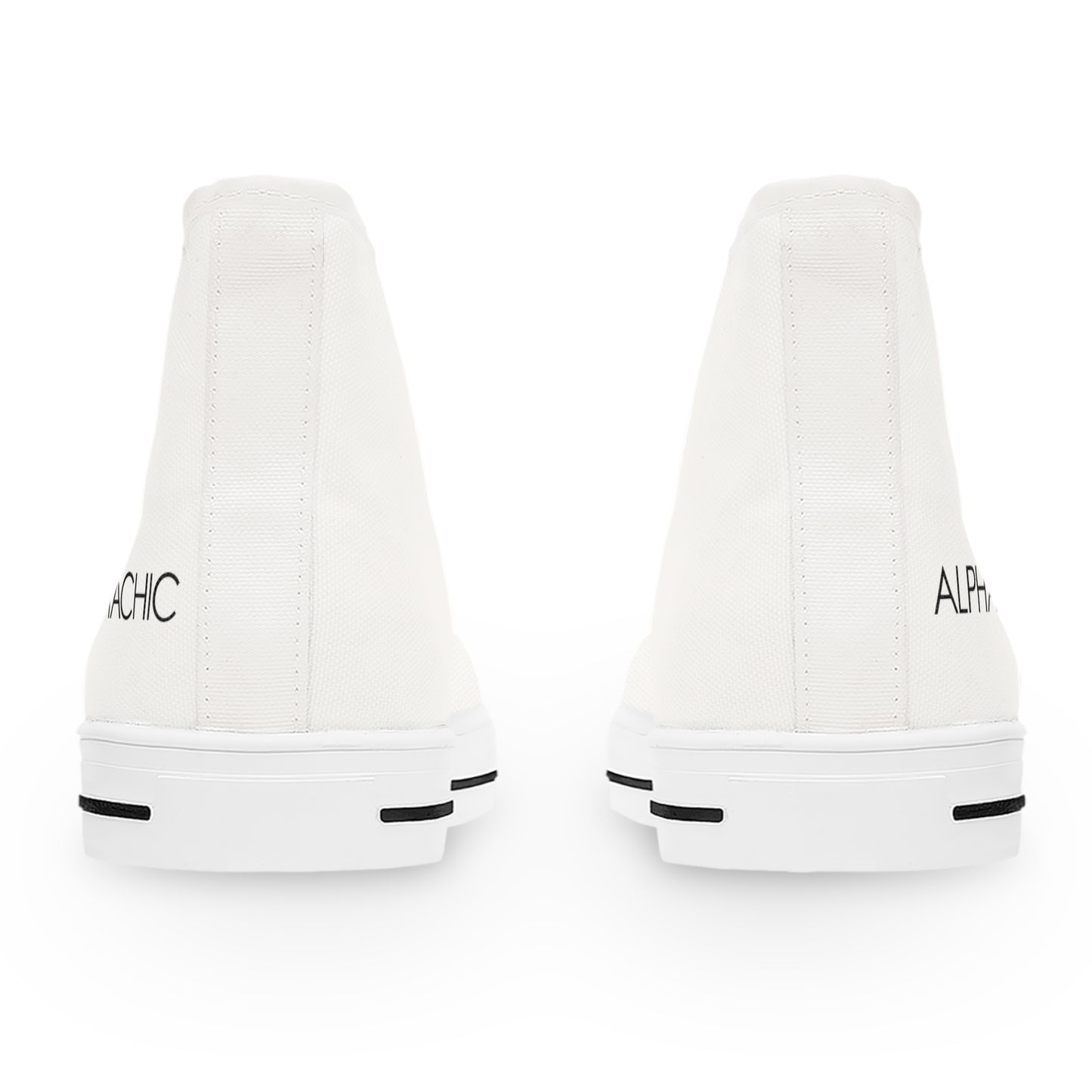 AlphaChic Flat Bottom Sneakers (High Top)