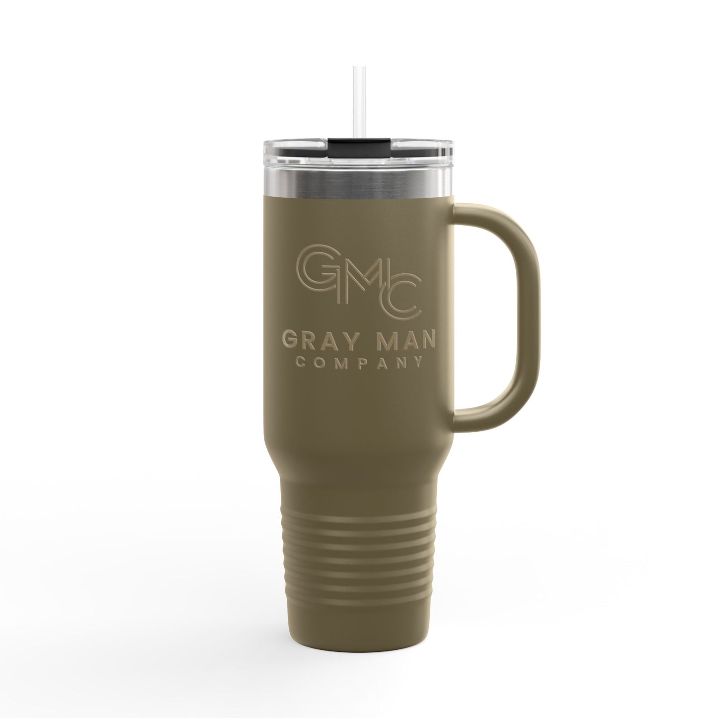 40oz Insulated Travel Mug - Gray Man Company