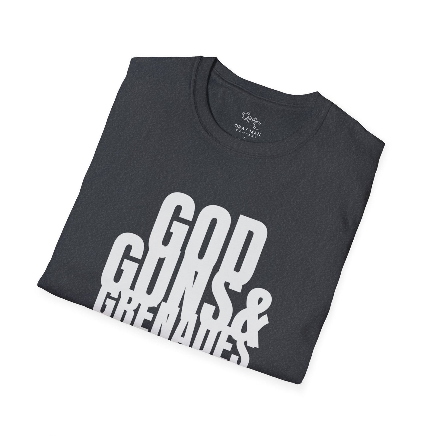 EDC Graphic T-Shirt - GOD GUNS & GRENADES