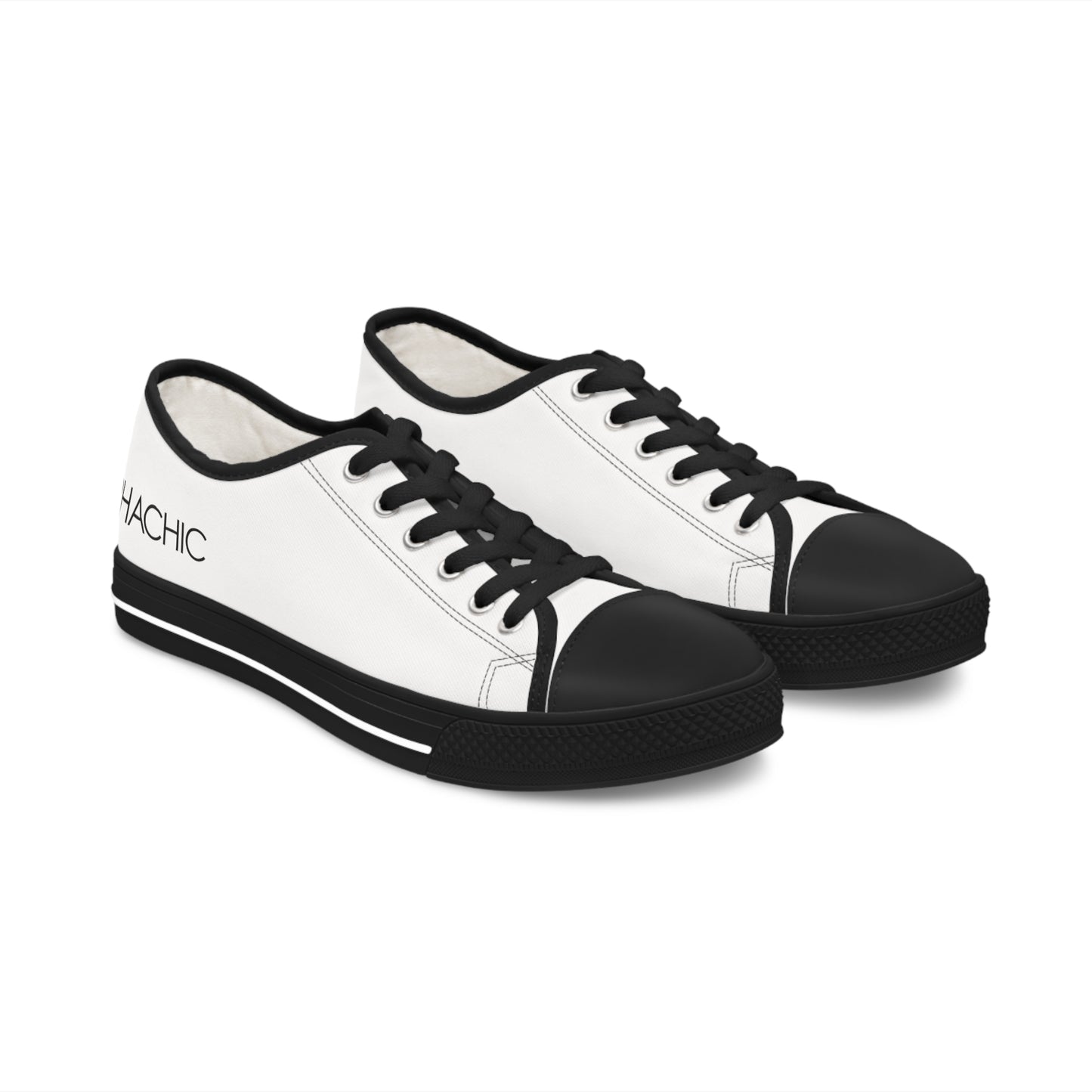 AlphaChic Flat Bottom Sneakers (Low Top)