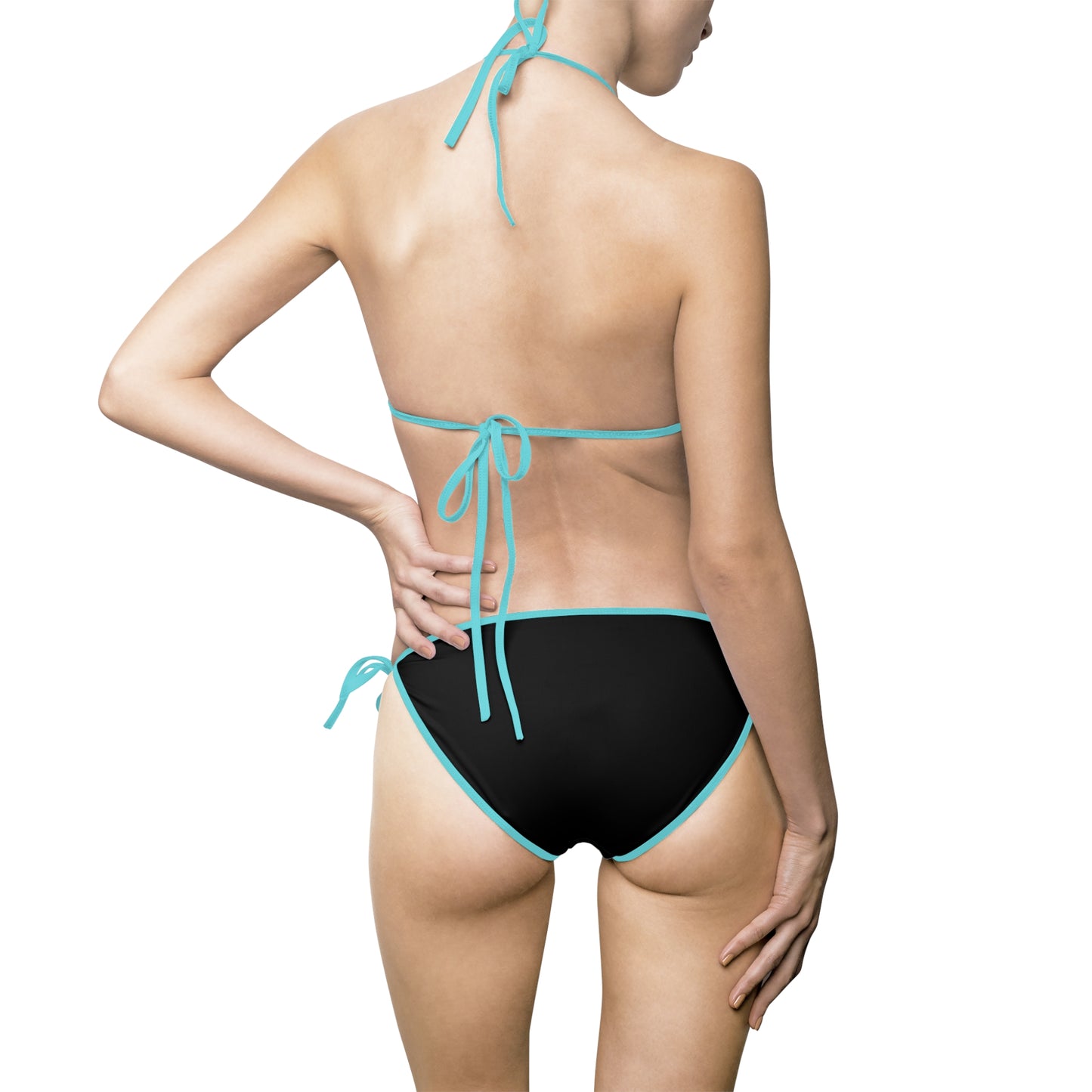 AlphaChic Bikini Swimsuit - Black