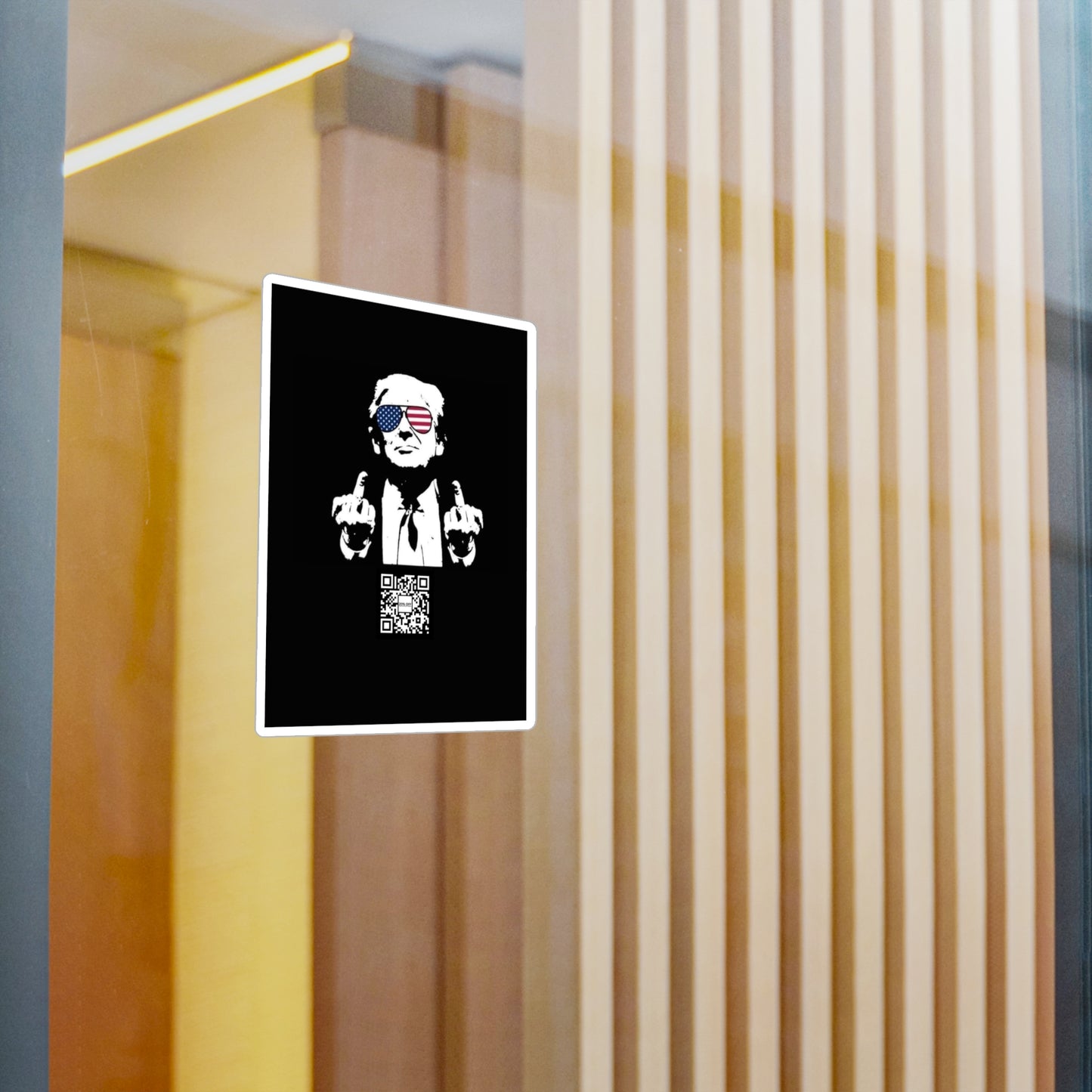 TRUMP STICKER 20 OFF