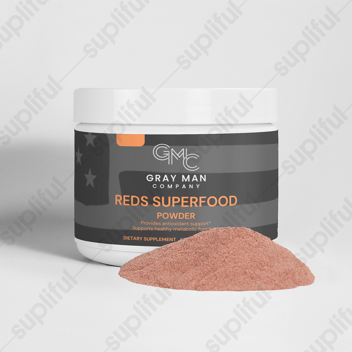 Gray Man Company Reds Superfood Performance Health Supplement