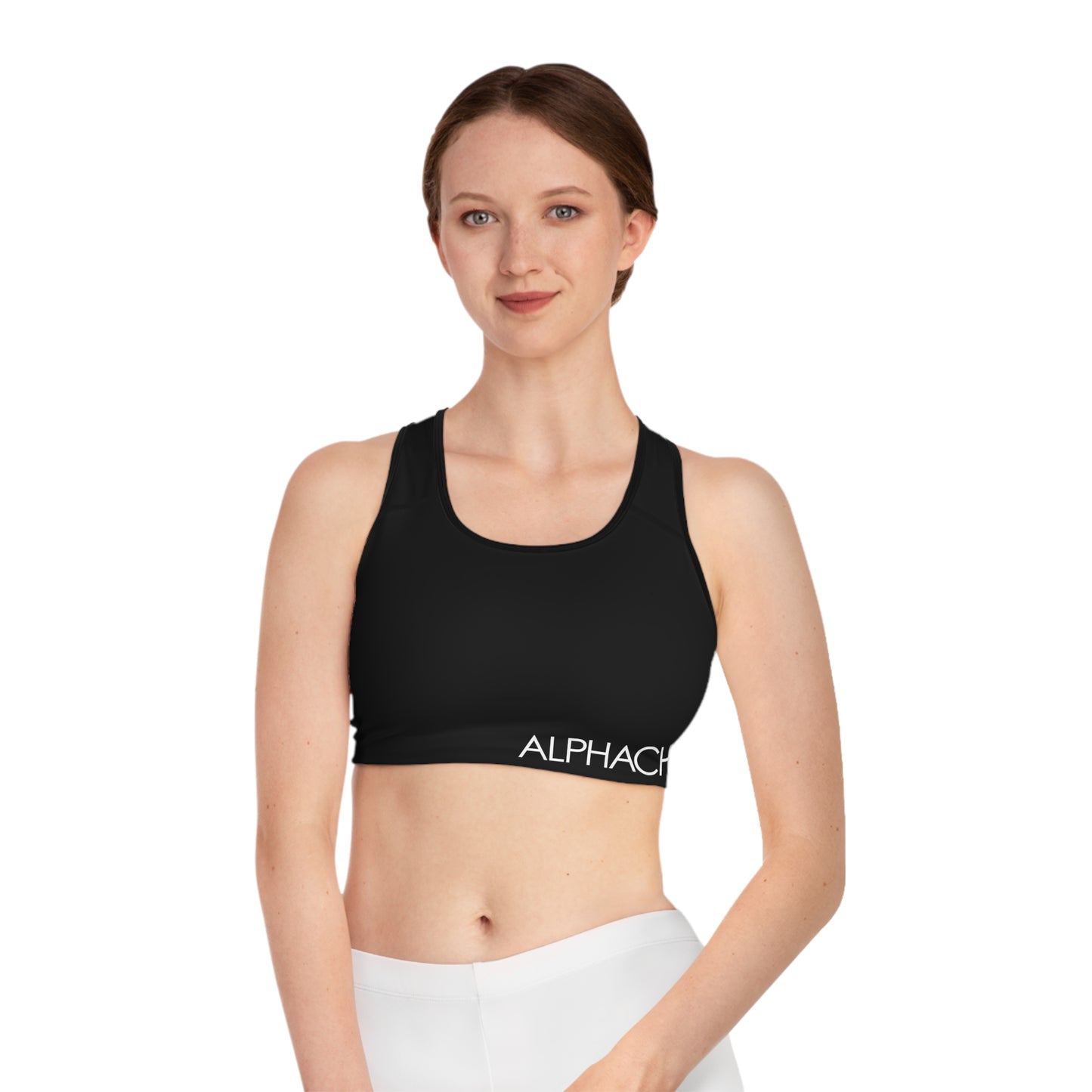 AlphaChic Sports Bra - Black