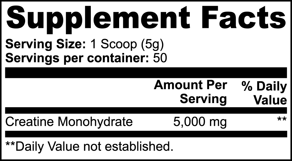 GMC Creatine Monohydrate