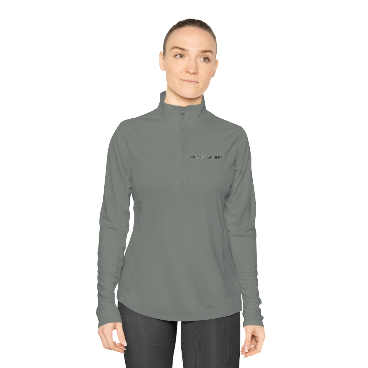 SAMPLE Ladies Quarter-Zip Pullover