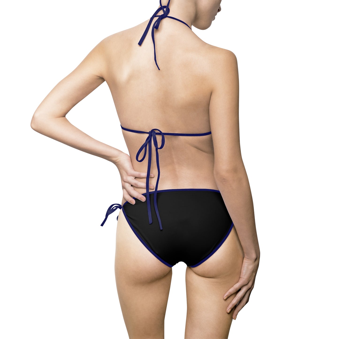 AlphaChic Bikini Swimsuit - Black