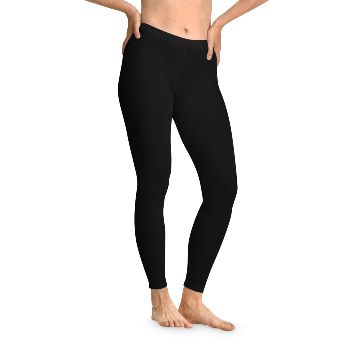 AlphaChic Leggings - Black (Back Logo)