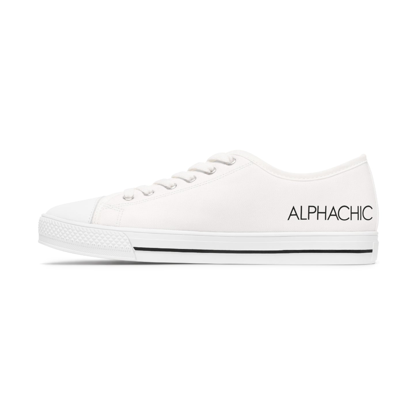AlphaChic Flat Bottom Sneakers (Low Top)