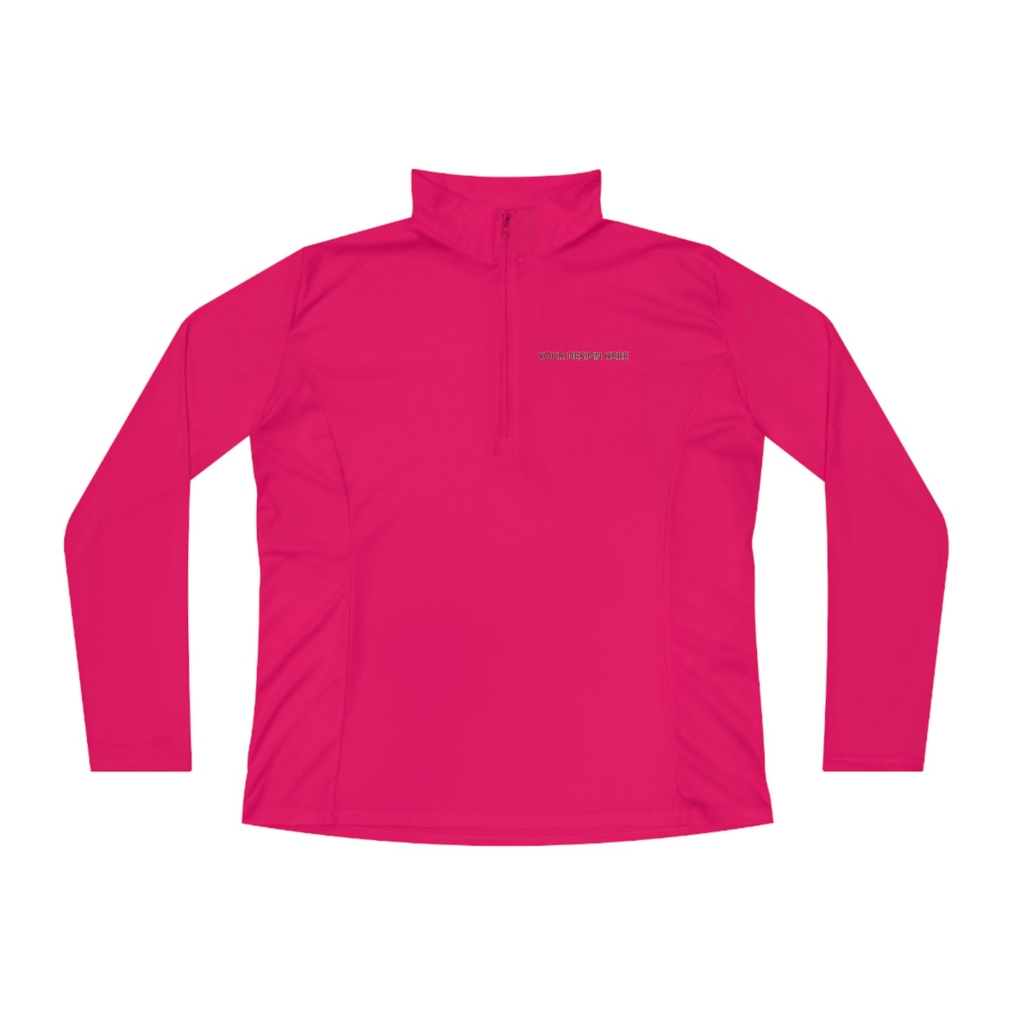 SAMPLE Ladies Quarter-Zip Pullover