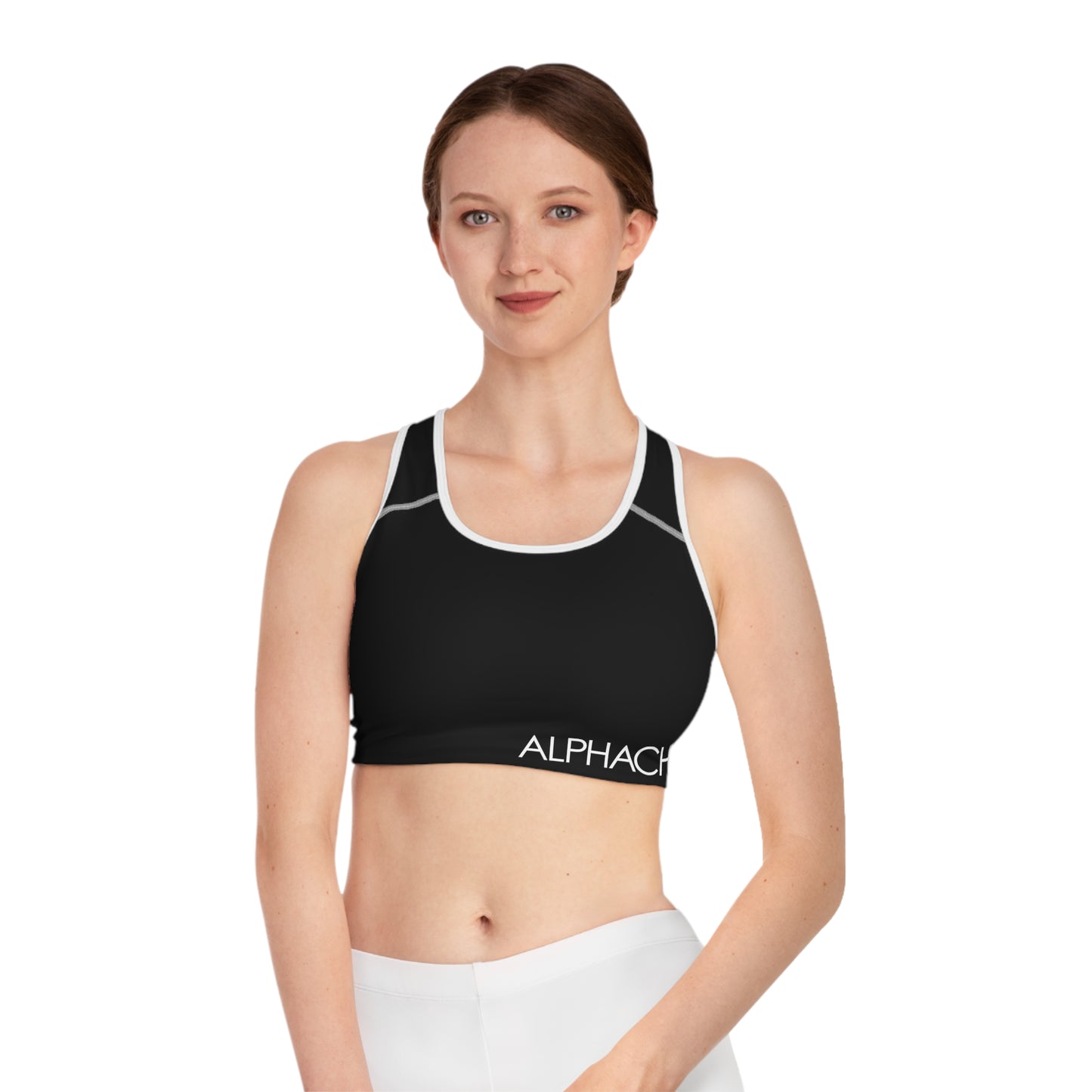 AlphaChic Sports Bra - Black