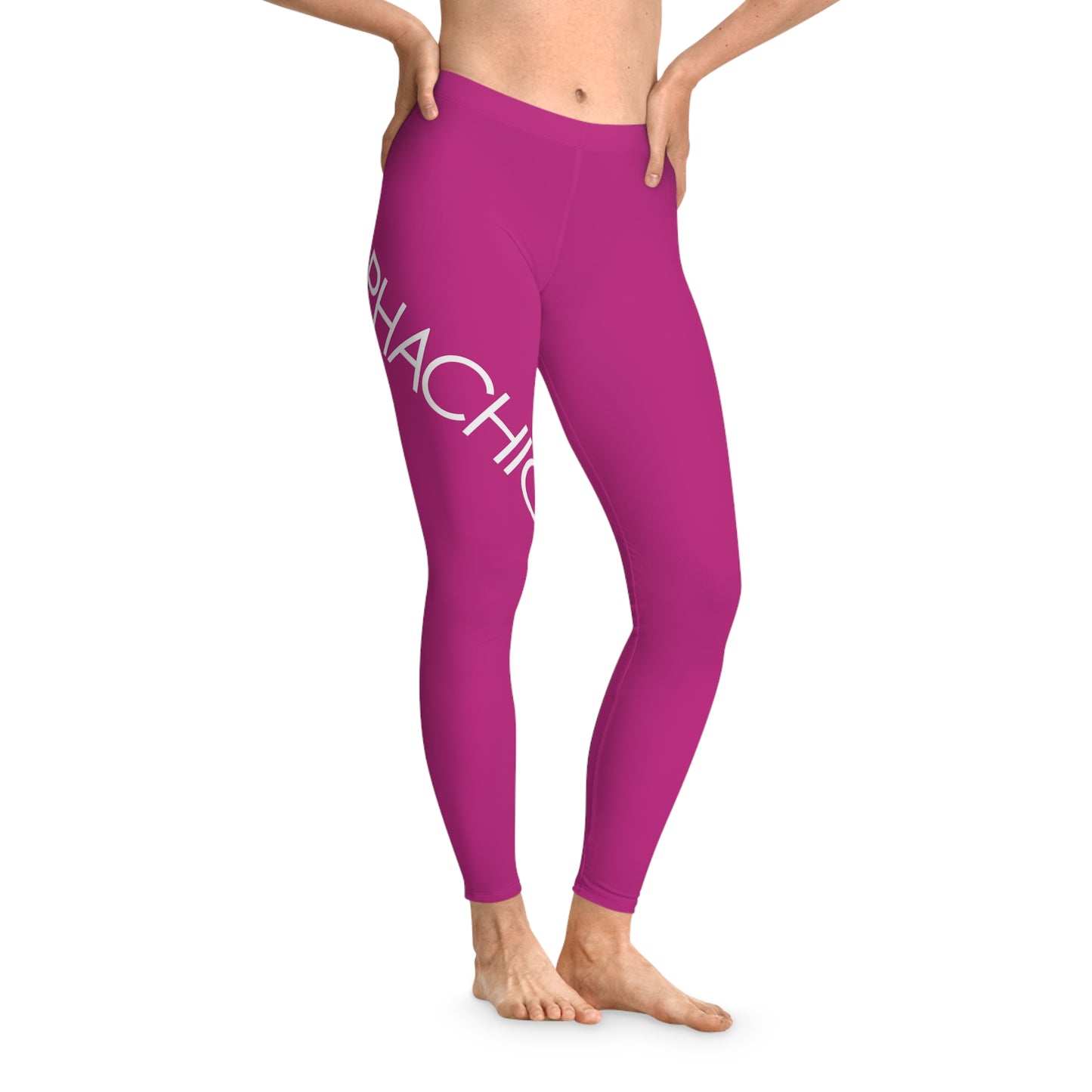 AlphaChic Leggings - Pink (Leg Logo)