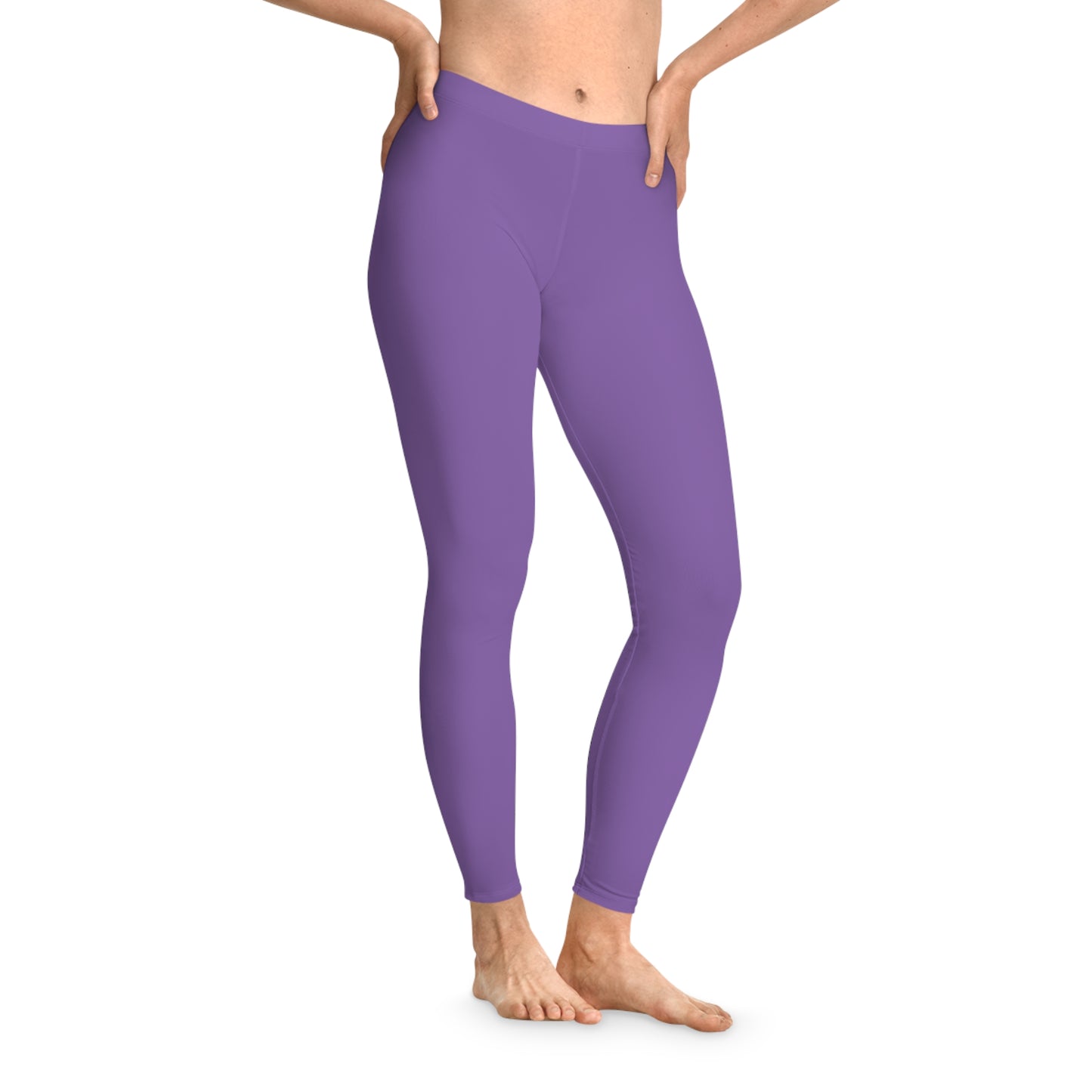 AlphaChic Leggings - Light Purple (Back Logo)