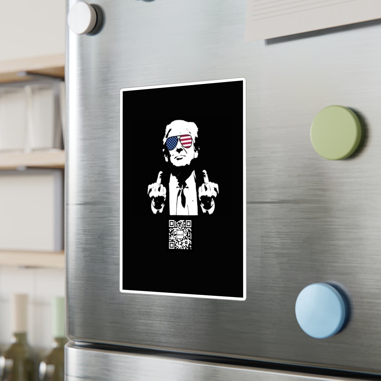 TRUMP STICKER 20 OFF