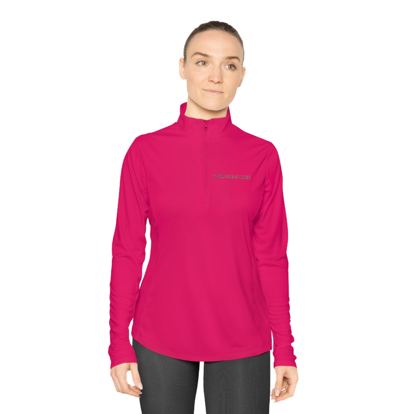 SAMPLE Ladies Quarter-Zip Pullover