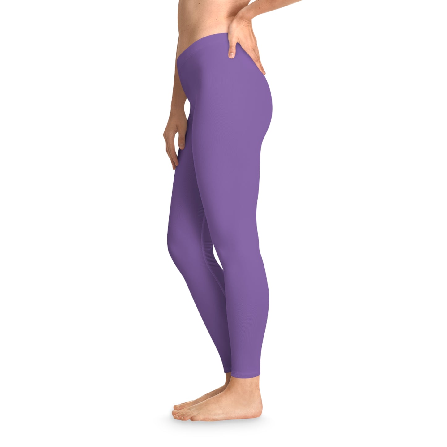 AlphaChic Leggings - Light Purple (Back Logo)