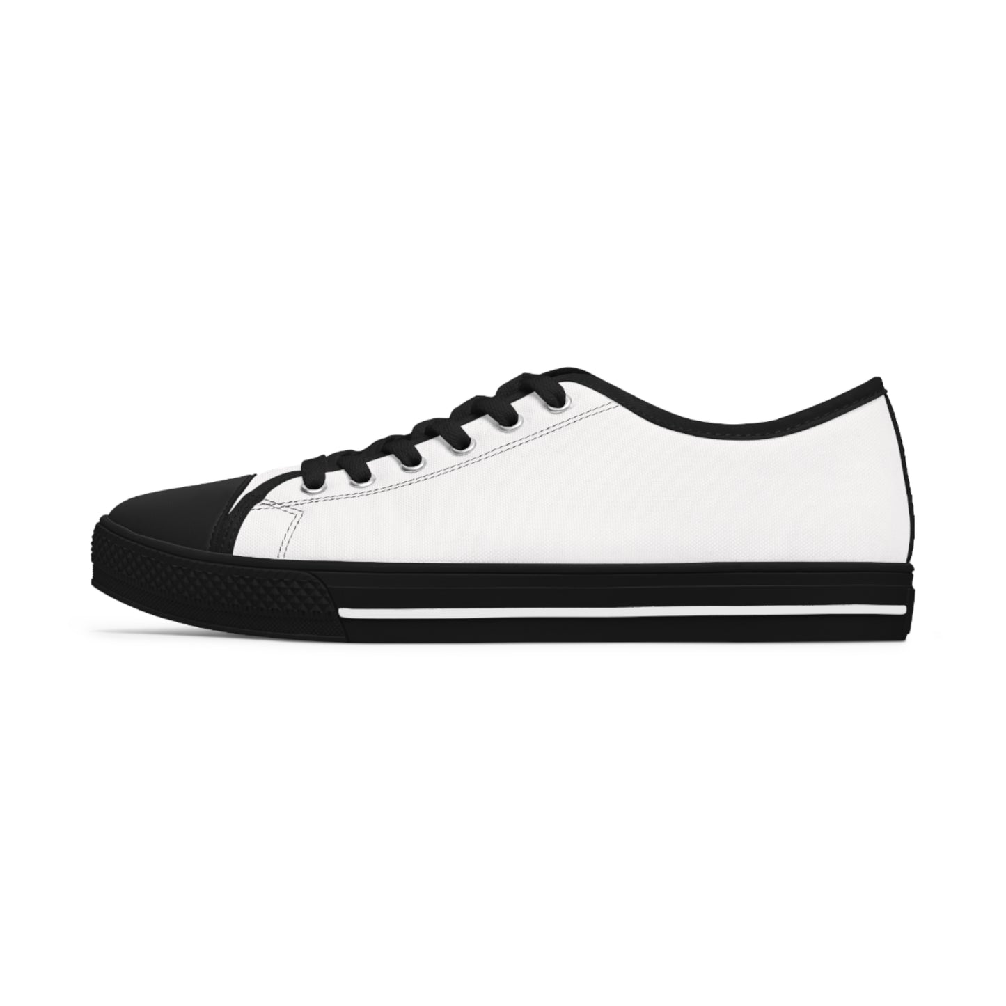 AlphaChic Flat Bottom Sneakers (Low Top)