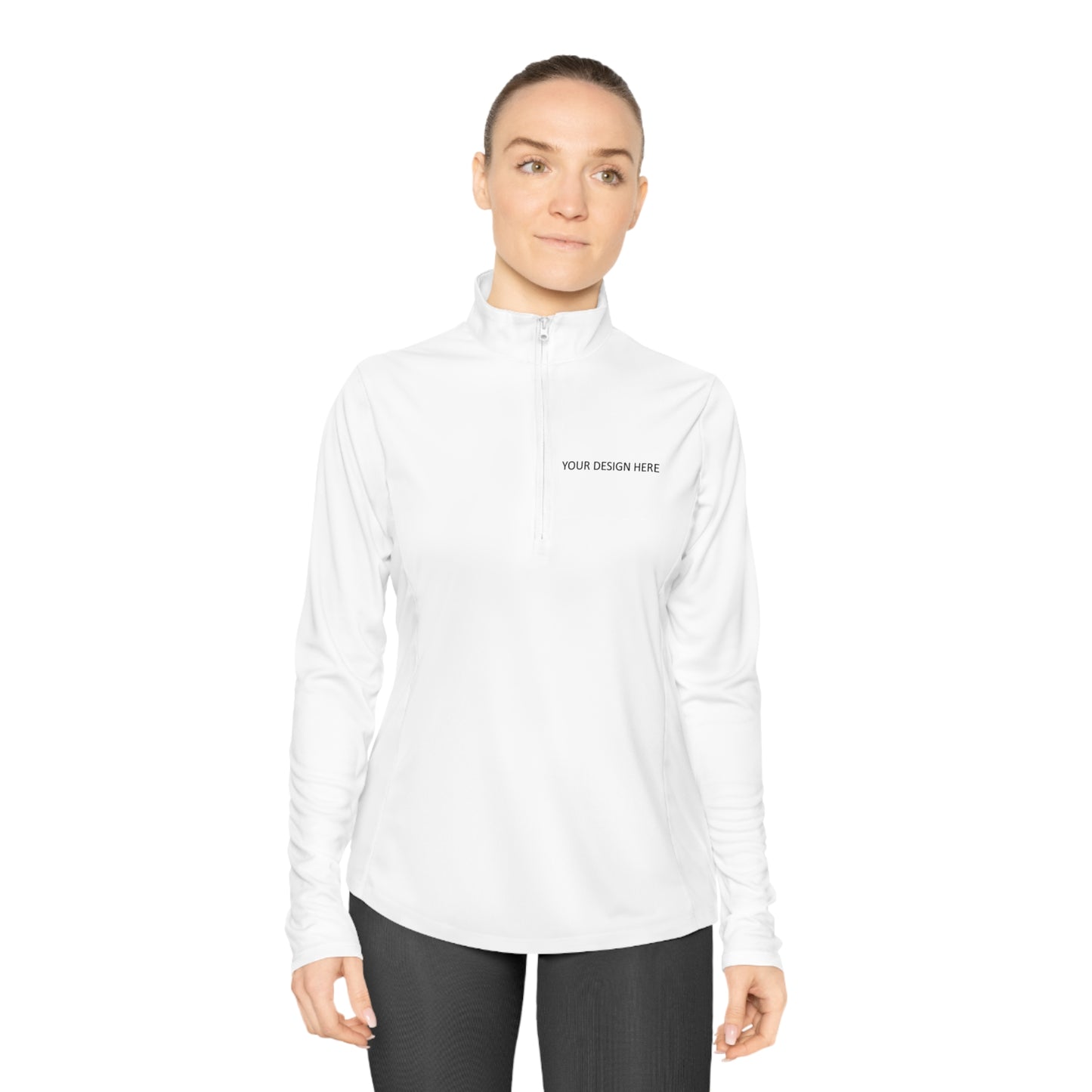 SAMPLE Ladies Quarter-Zip Pullover