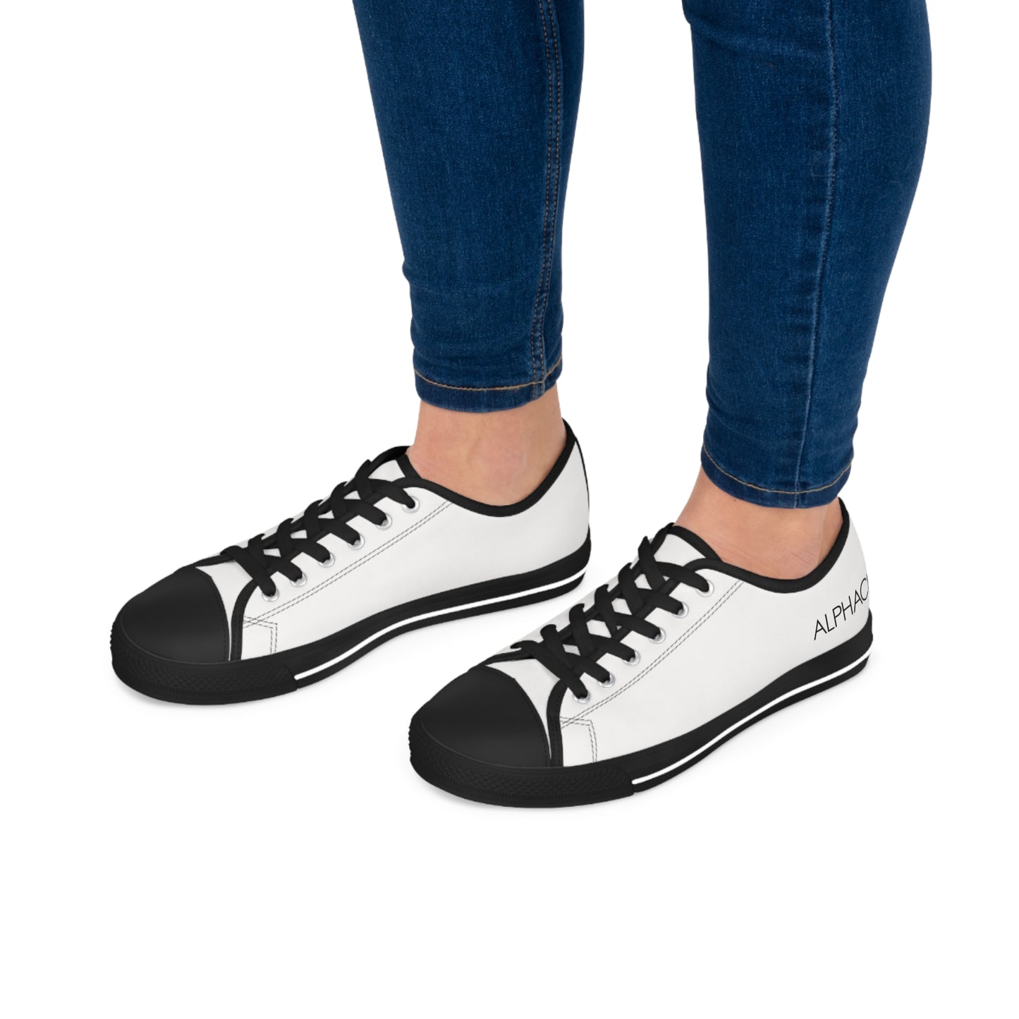 AlphaChic Flat Bottom Sneakers (Low Top)