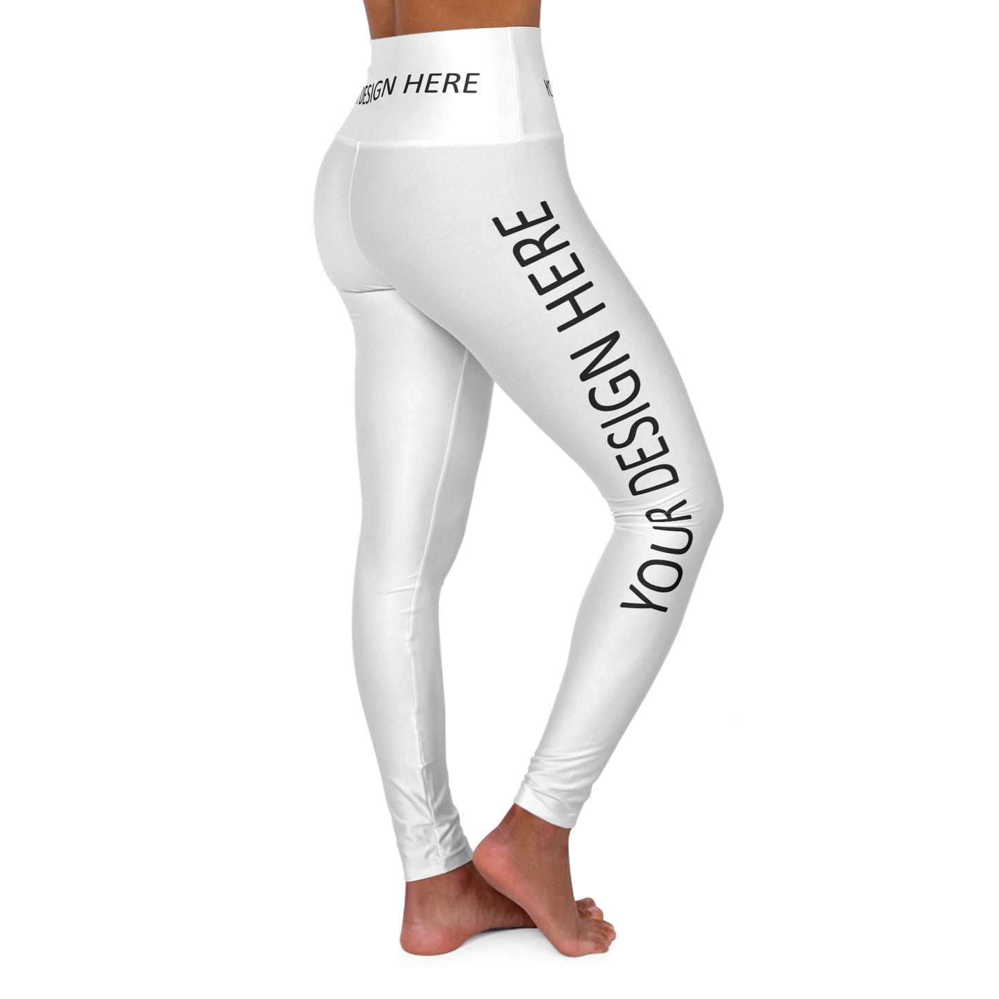 SAMPLE High Waisted Yoga Leggings (AOP)