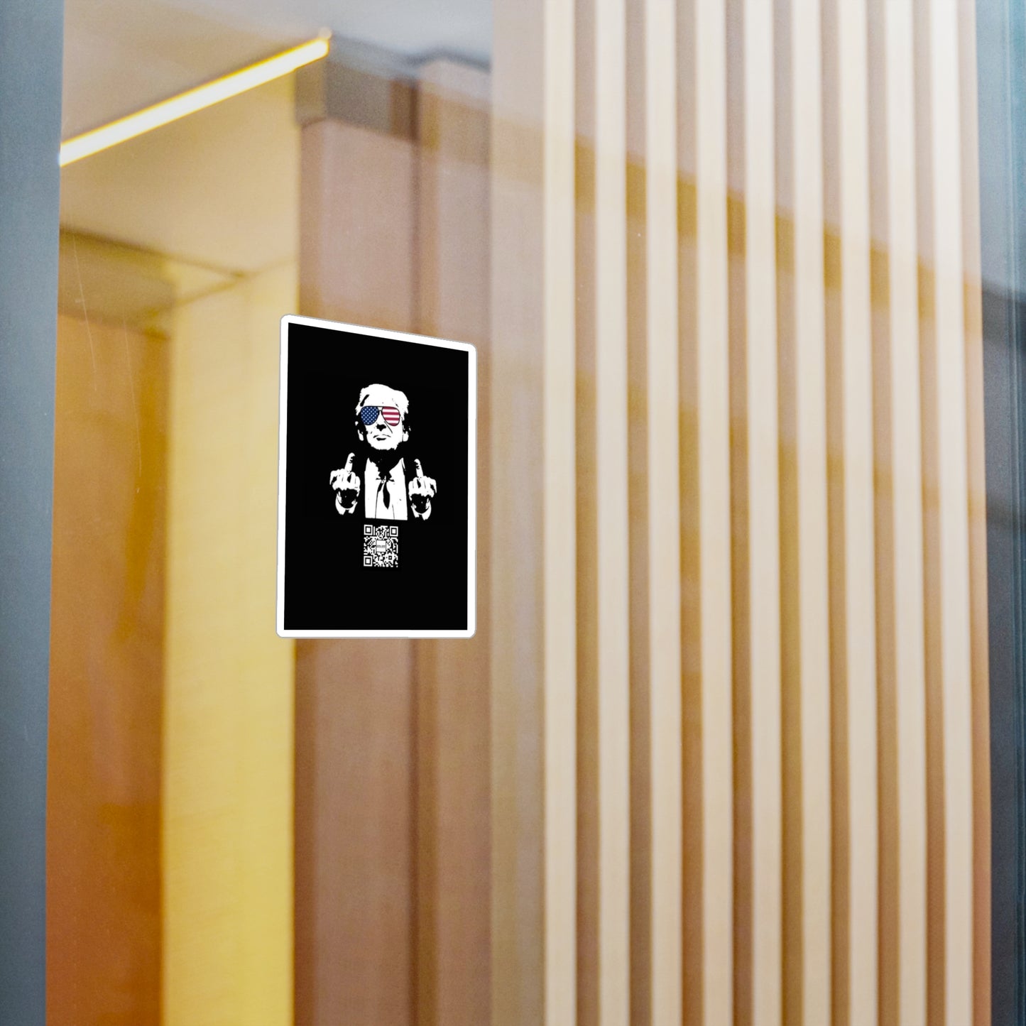 TRUMP STICKER 20 OFF