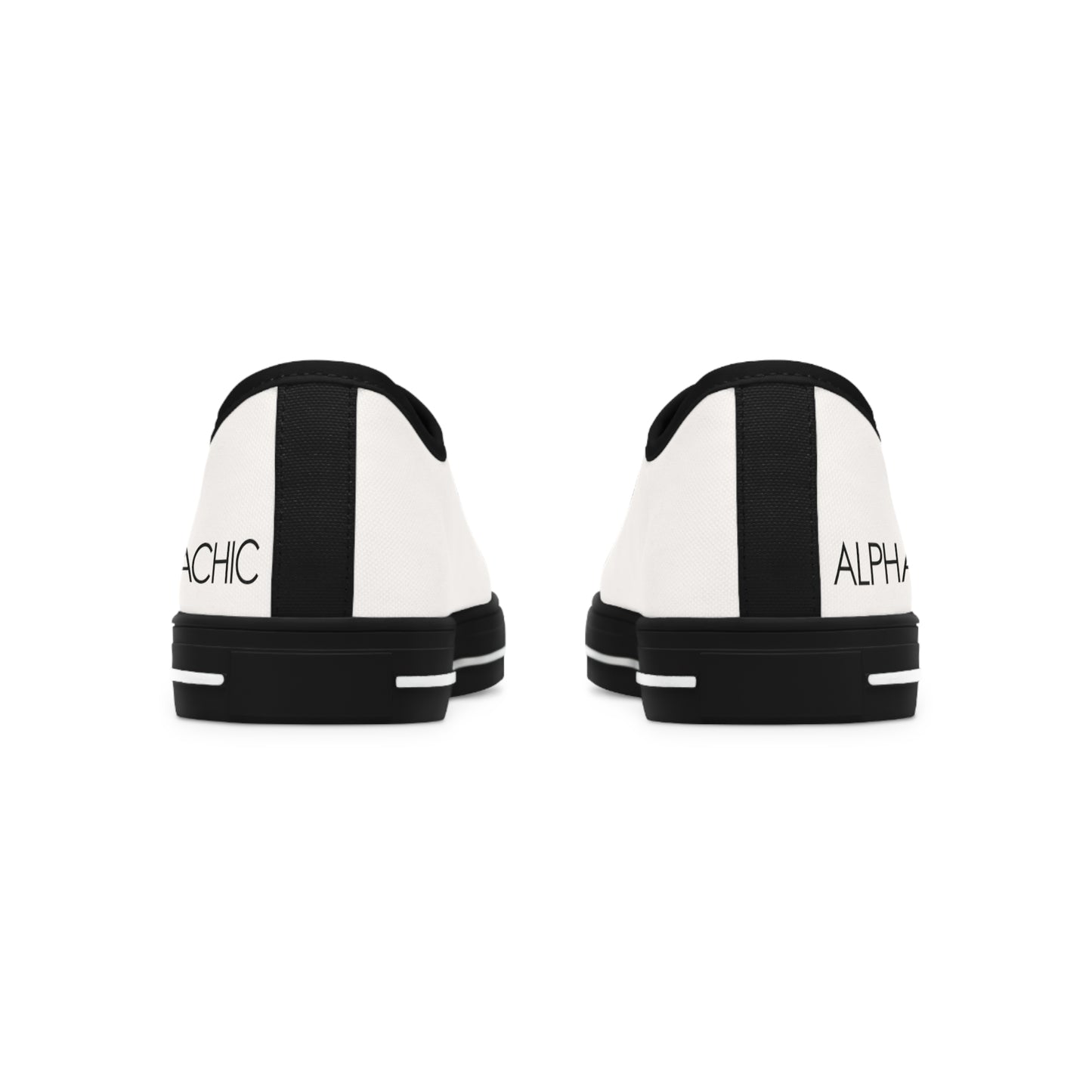 AlphaChic Flat Bottom Sneakers (Low Top)