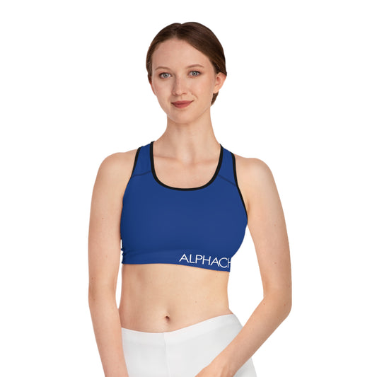 AlphaChic Sports Bra - Blue