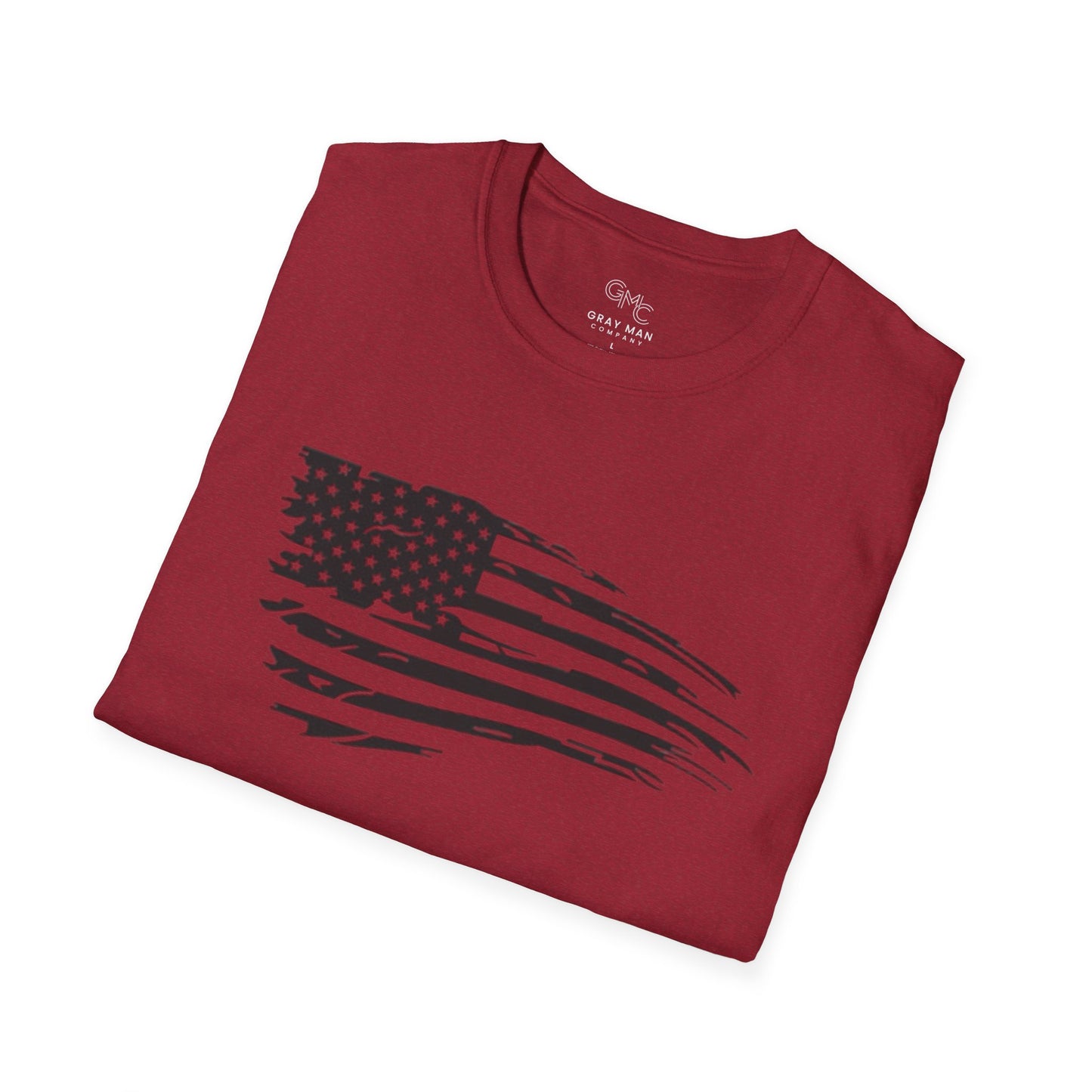 EDC Logo T-Shirt - DISTRESSED FLAG