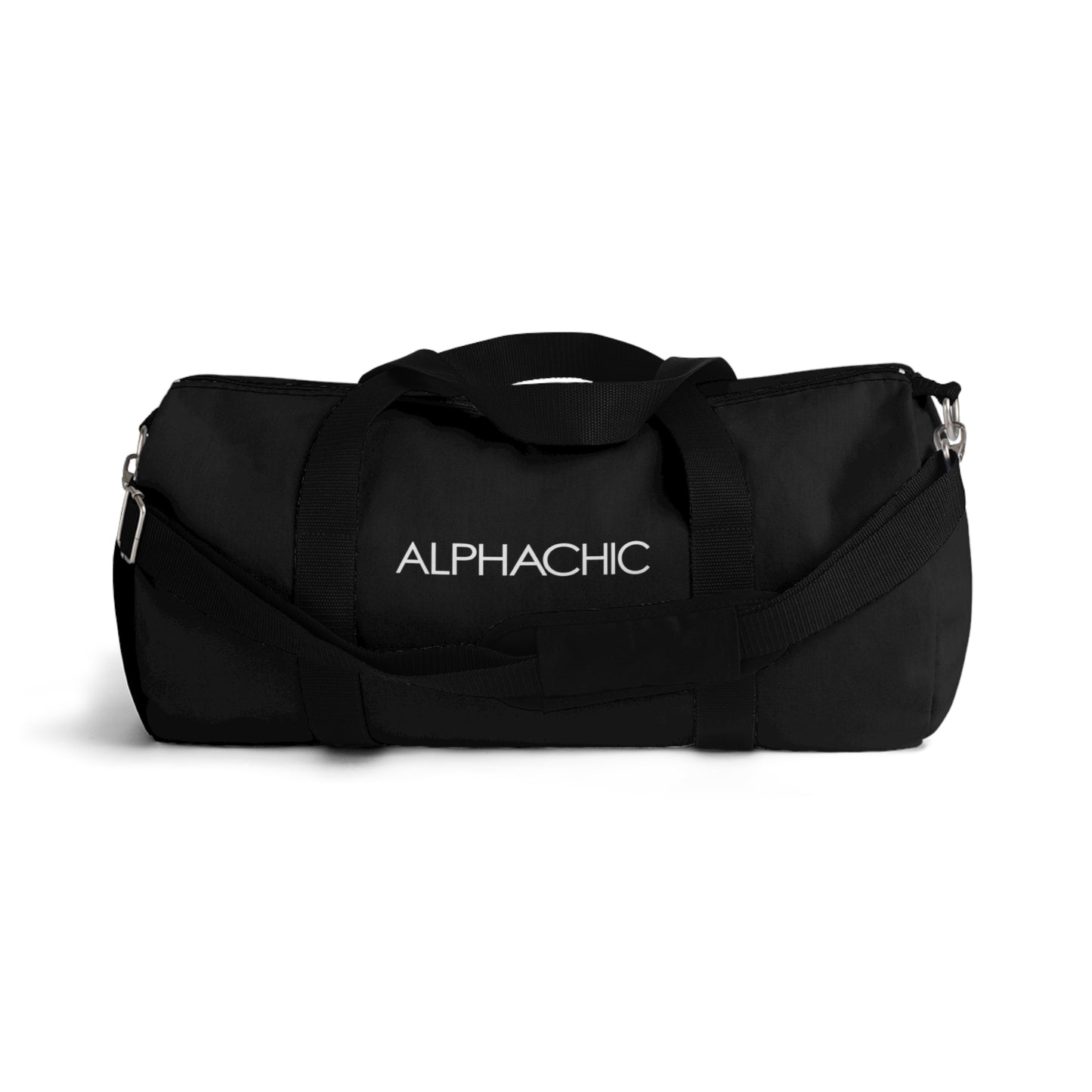 AlphaChic Gym Duffel Bag - Black