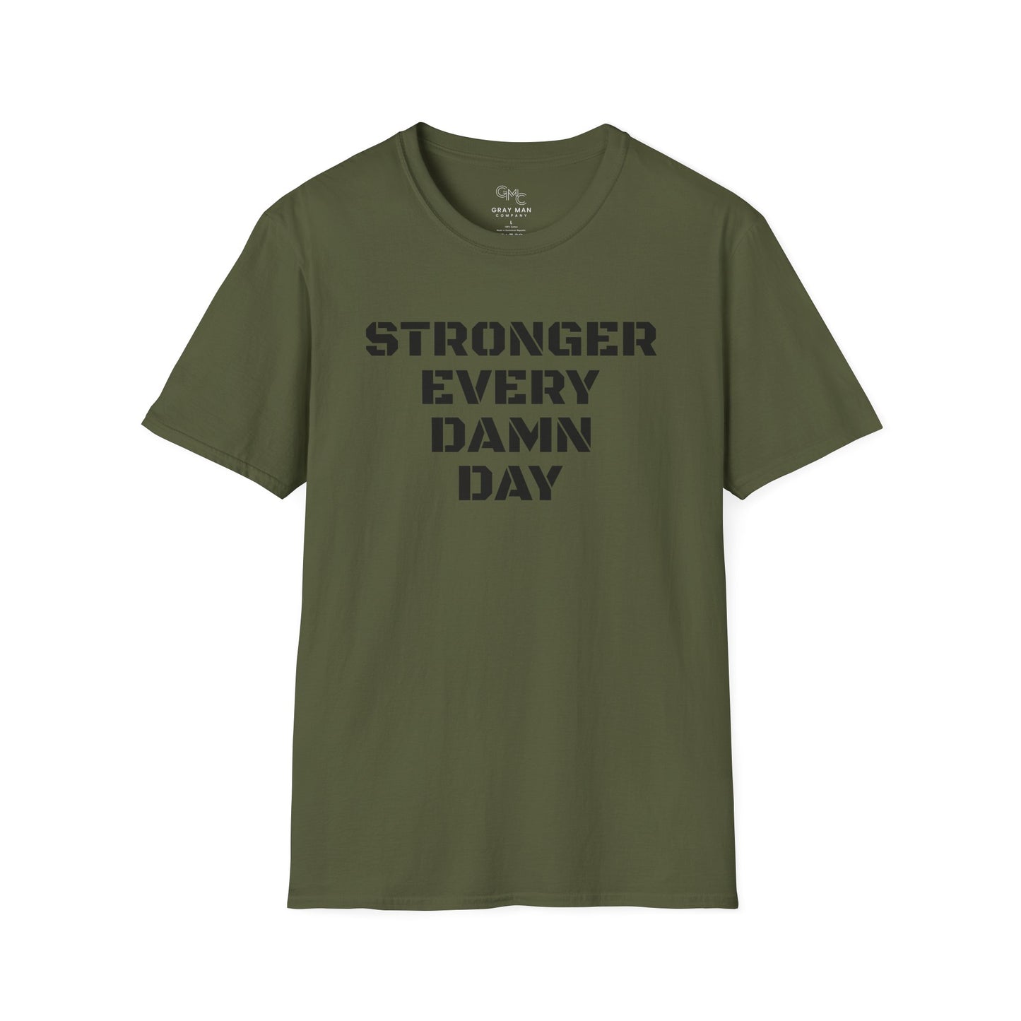 EDC Logo T-Shirt - STRONGER EVERY DAMN DAY