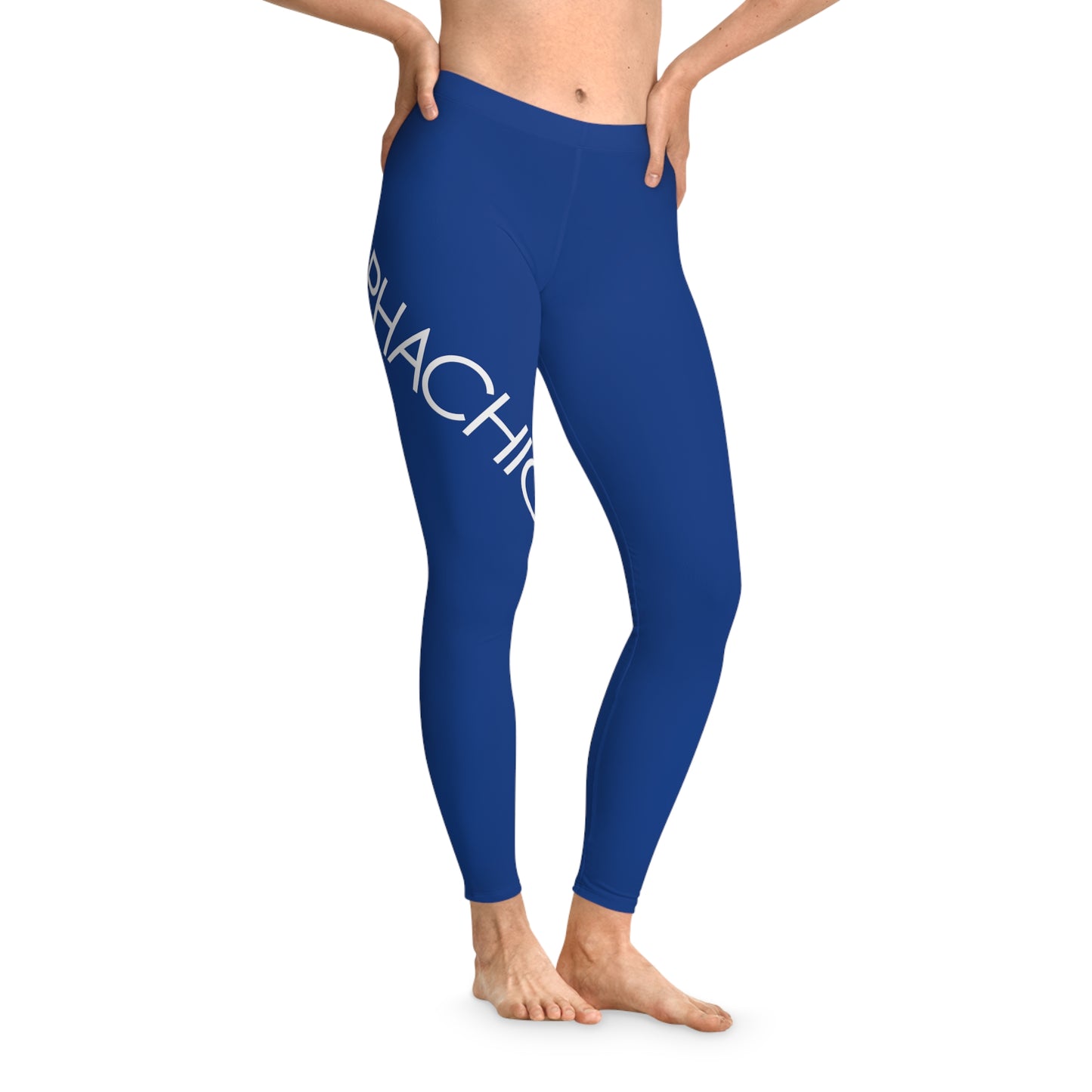 AlphaChic Leggings - Blue (Leg Logo)