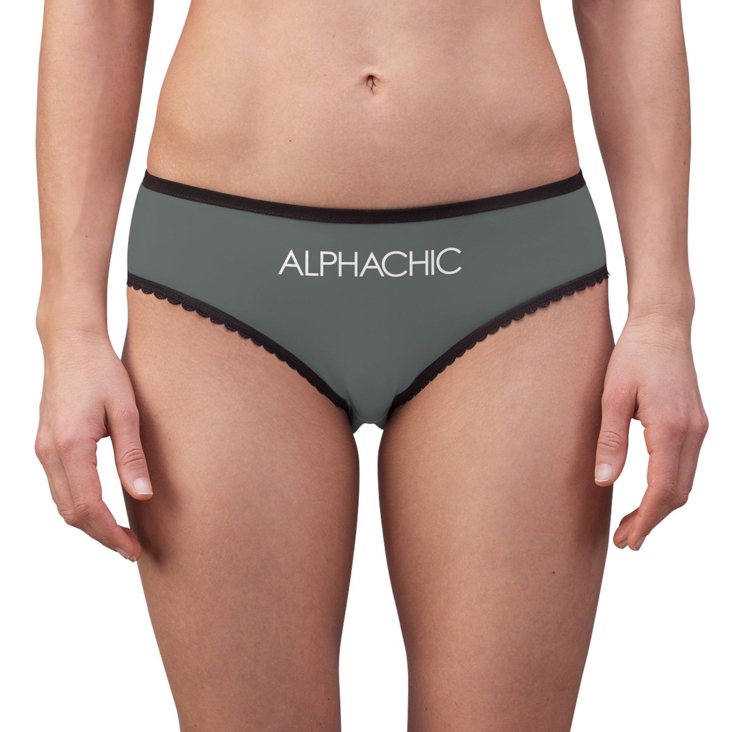 AlphaChic Briefs - Dark Gray