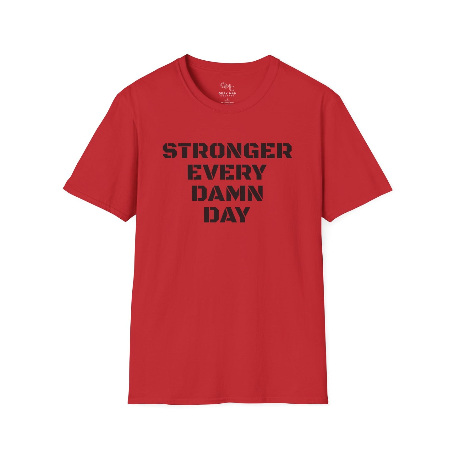 EDC Logo T-Shirt - STRONGER EVERY DAMN DAY