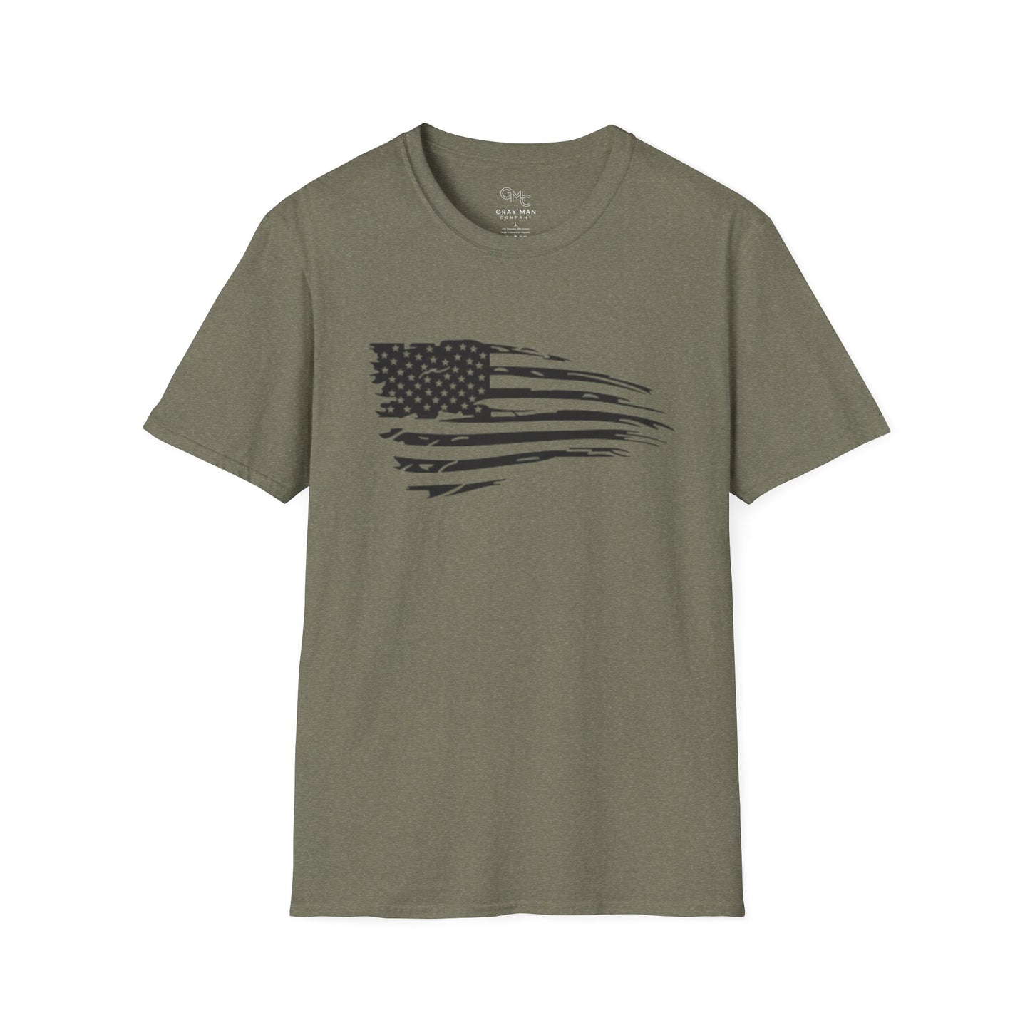 EDC Logo T-Shirt - DISTRESSED FLAG